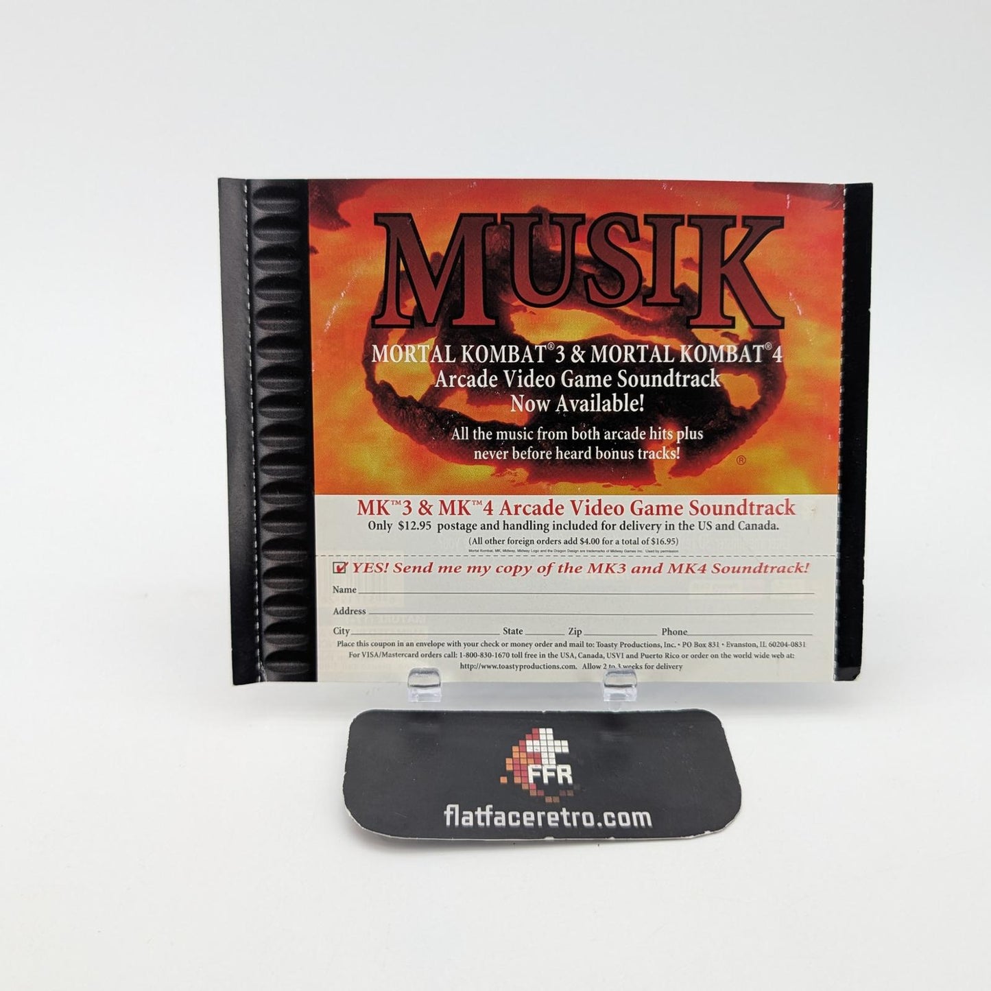 Mortal Kombat 4 - Sony PlayStation 1 - Box Only
