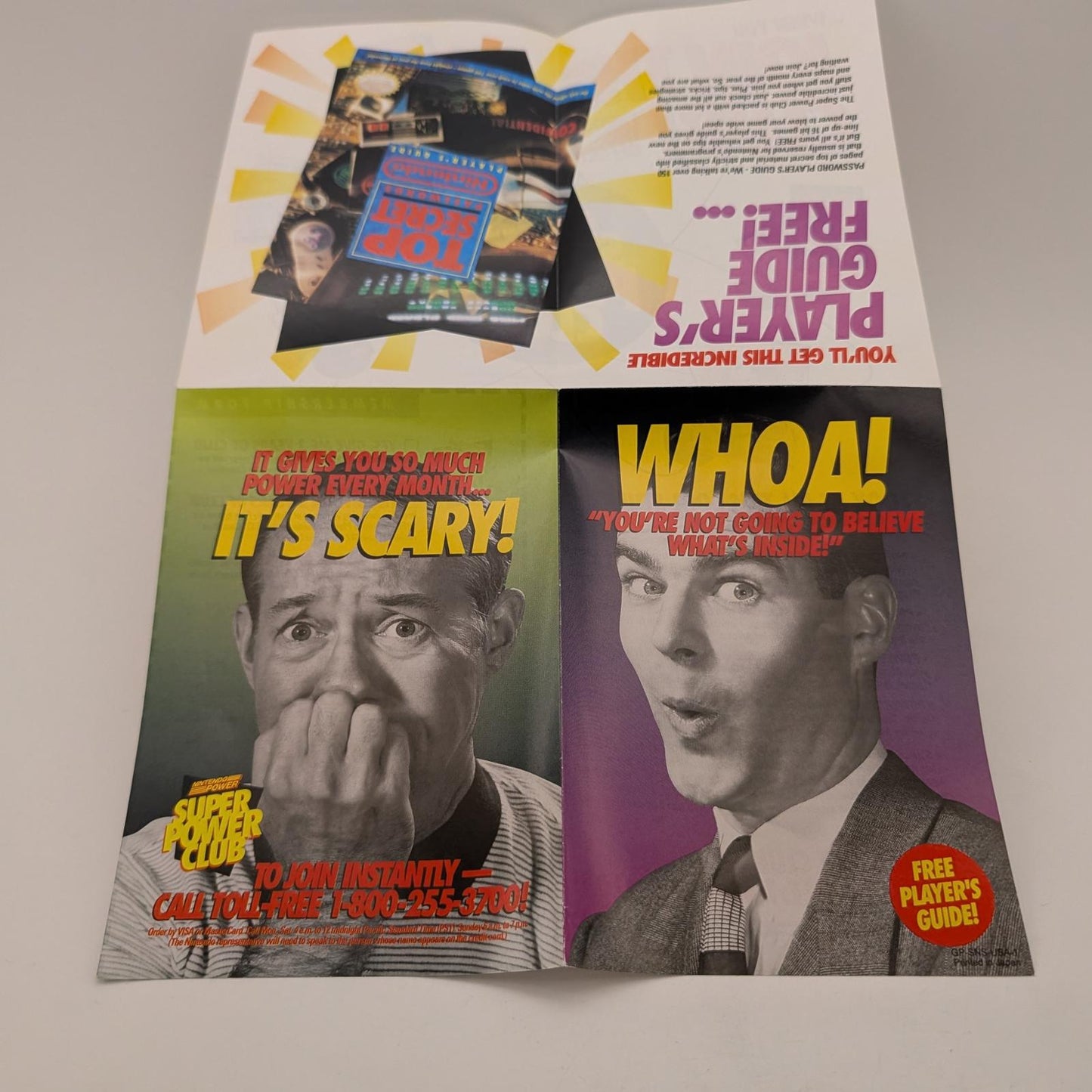 Nintendo Power Insert - Nintendo SNES - Manual Only