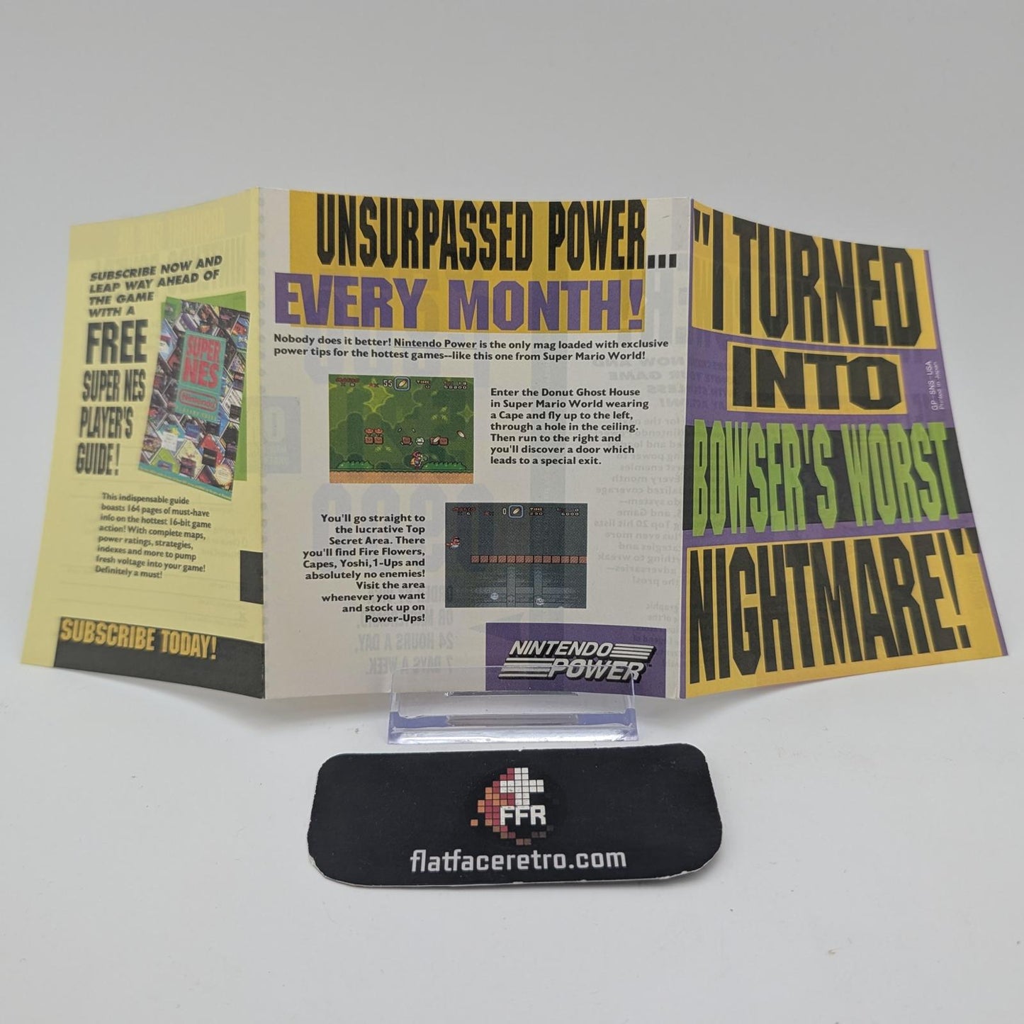 Nintendo Power Insert - Nintendo SNES - Manual Only