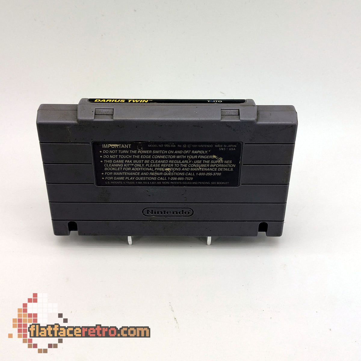 Darius Twin - Nintendo SNES - Game Only