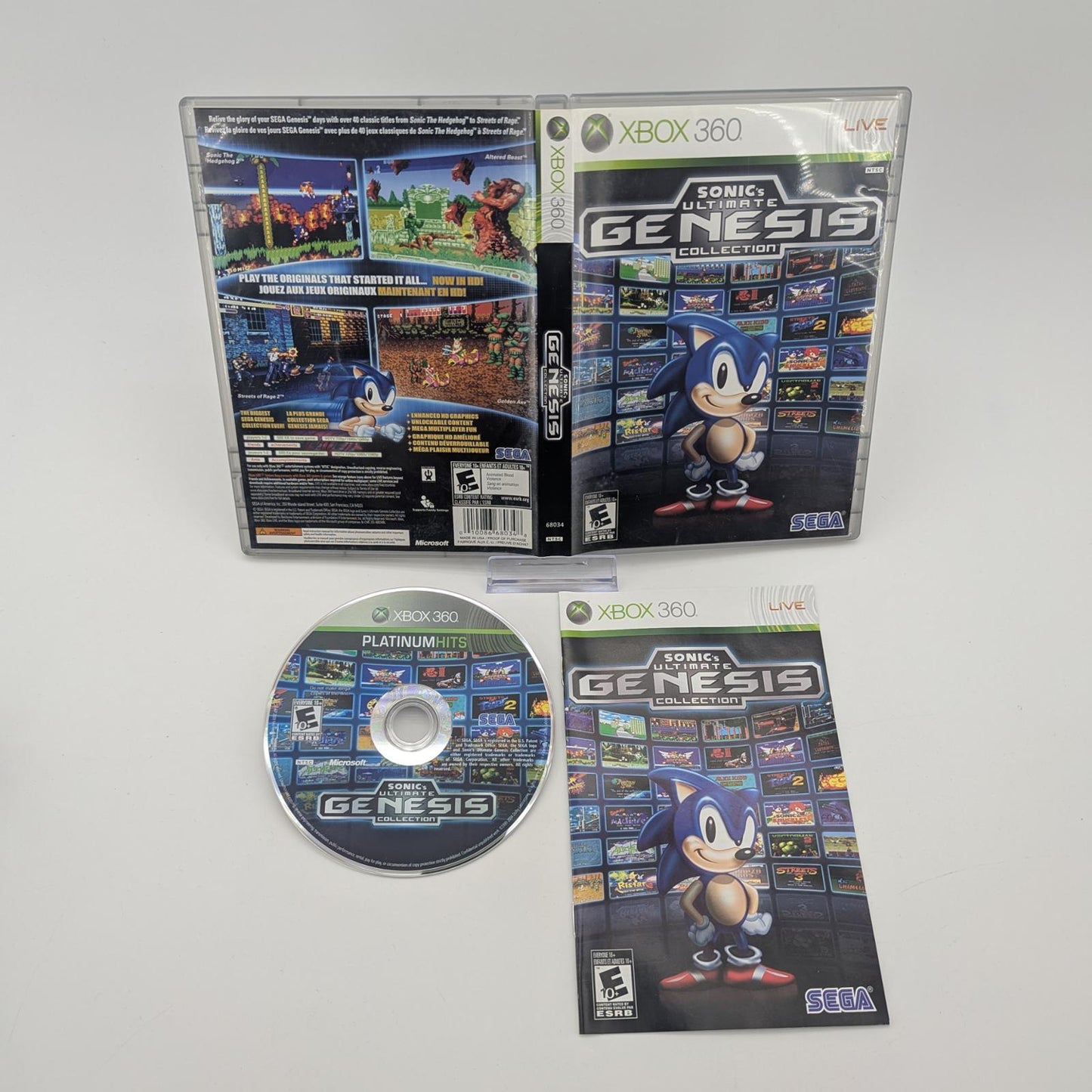 Sonic's Ultimate Genesis Collection - Microsoft Xbox 360 - Complete