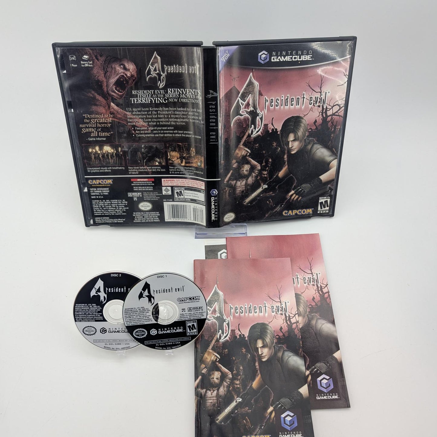 Resident Evil 4 - Nintendo Gamecube - Complete
