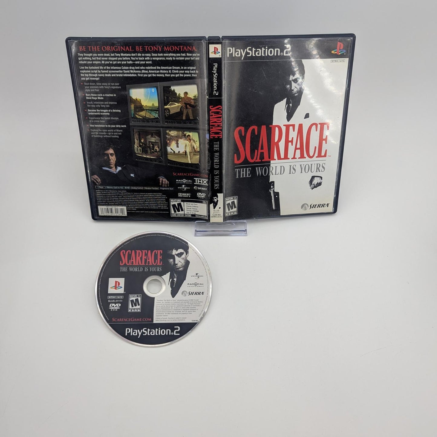 Scarface the World is Yours - Sony PlayStation 2 - Game and Box Only