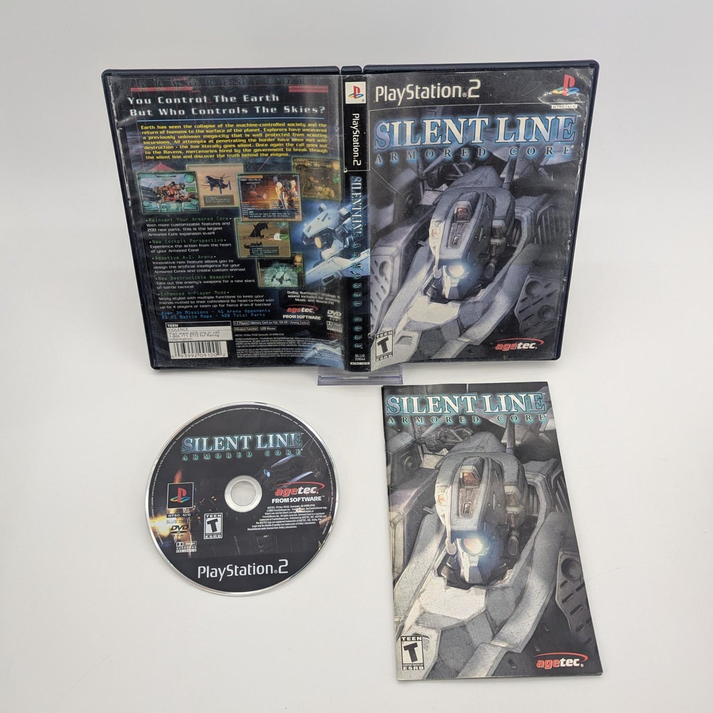 Silent Line Armored Core - Sony PlayStation 2 - Complete
