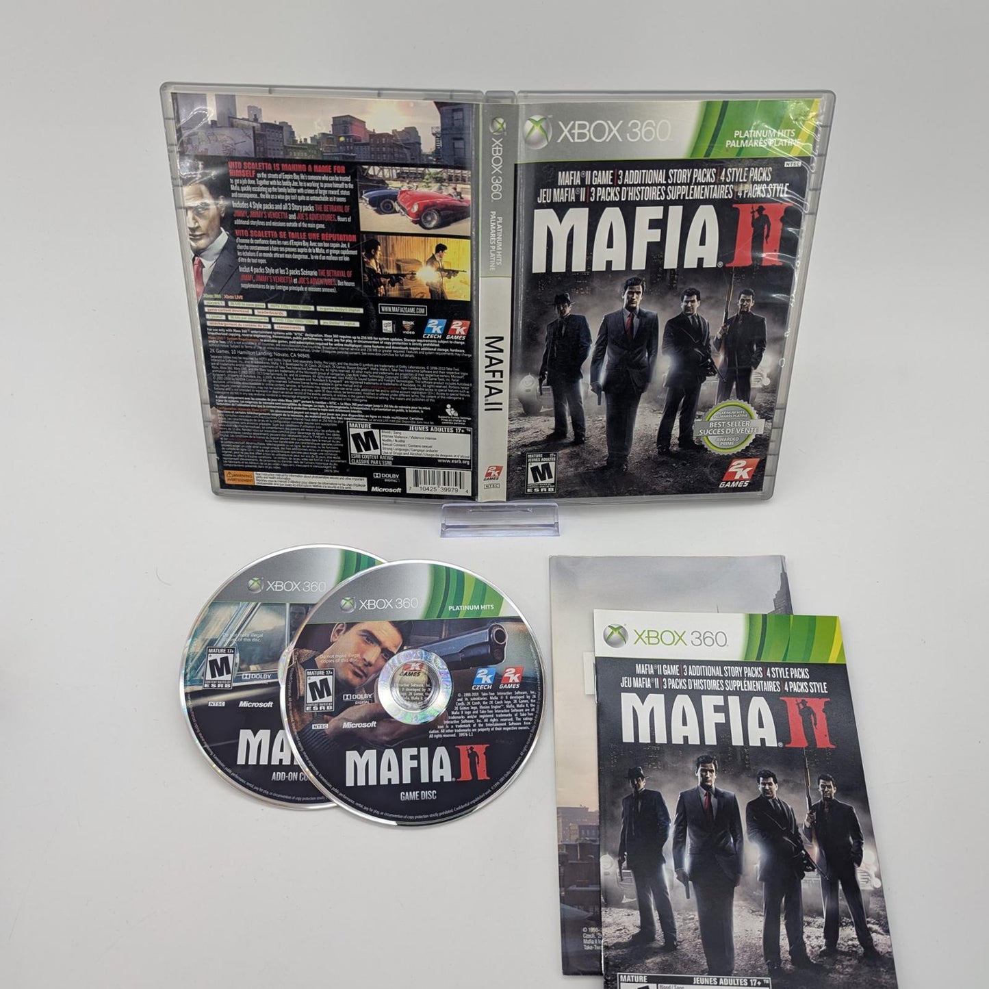 Mafia II - Microsoft Xbox 360 - Complete