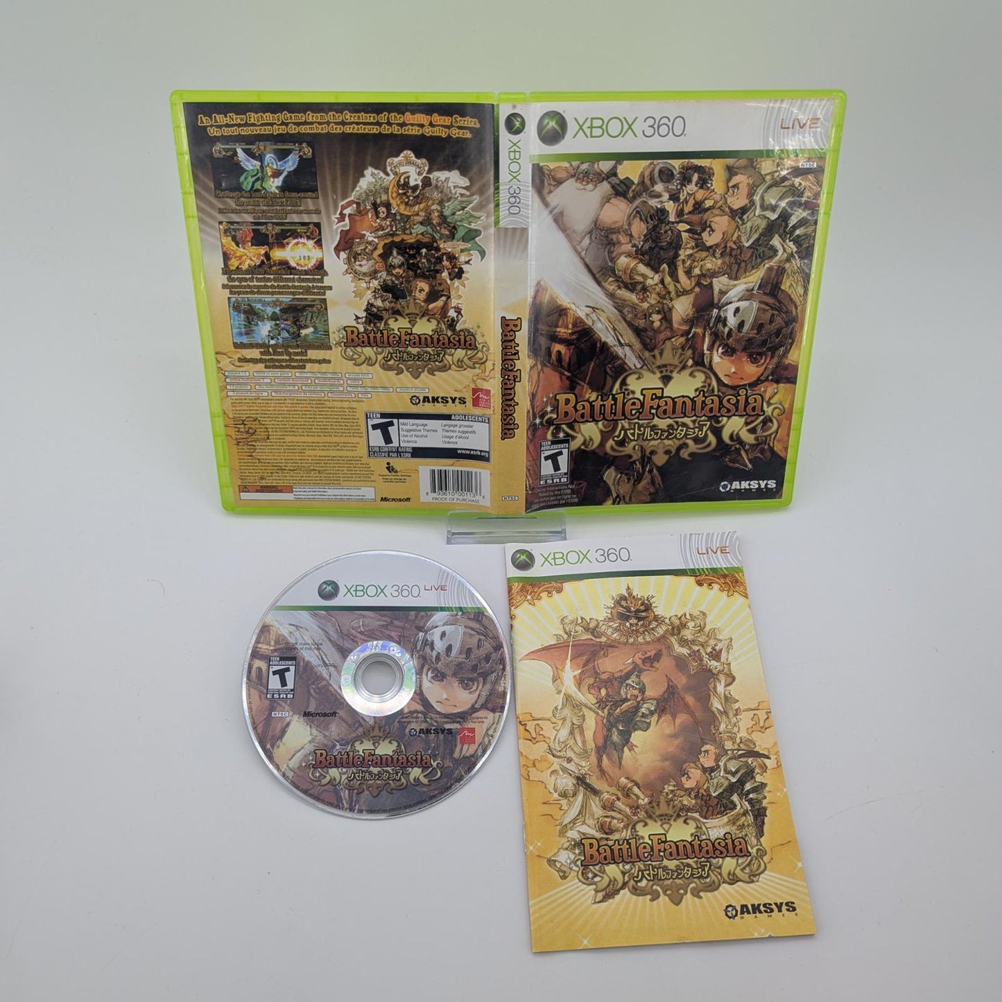 Battle Fantasia - Microsoft Xbox 360 - Complete