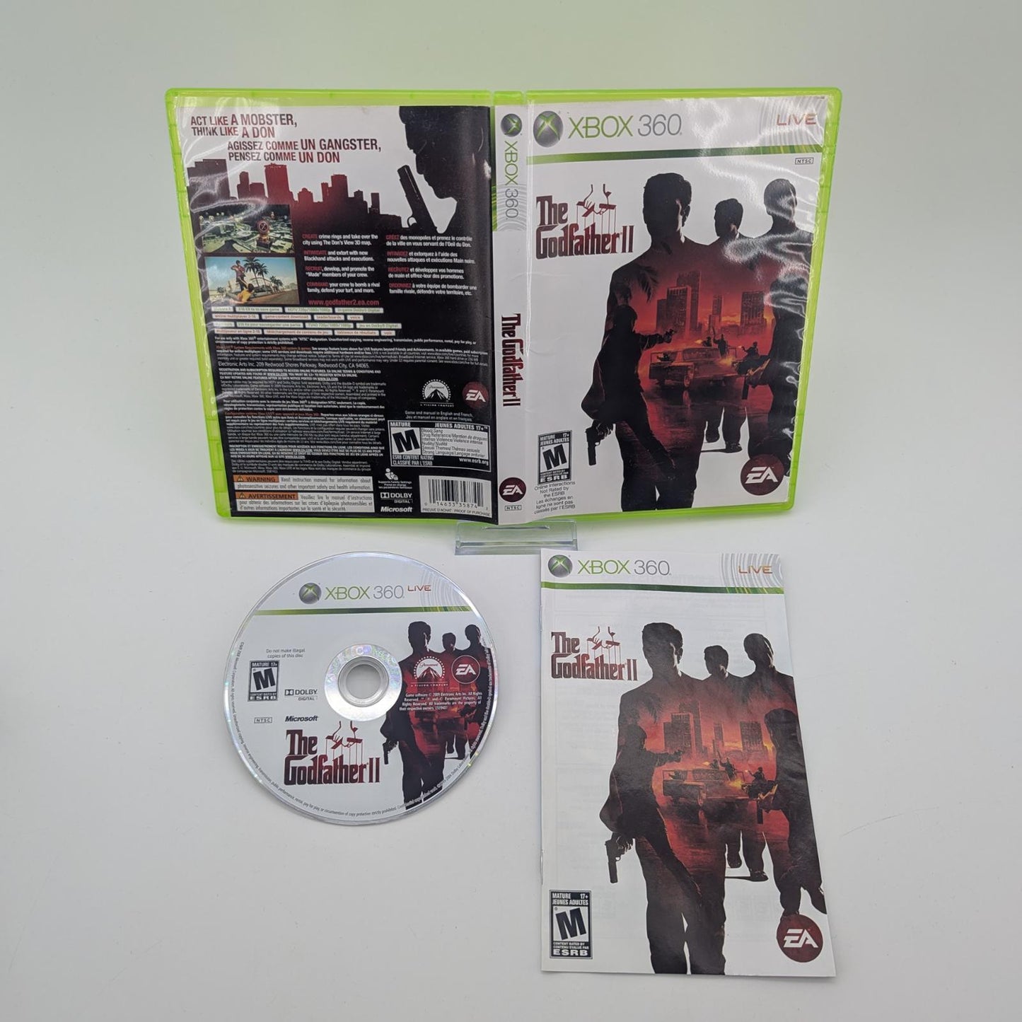 The Godfather II - Microsoft Xbox 360 - Complete