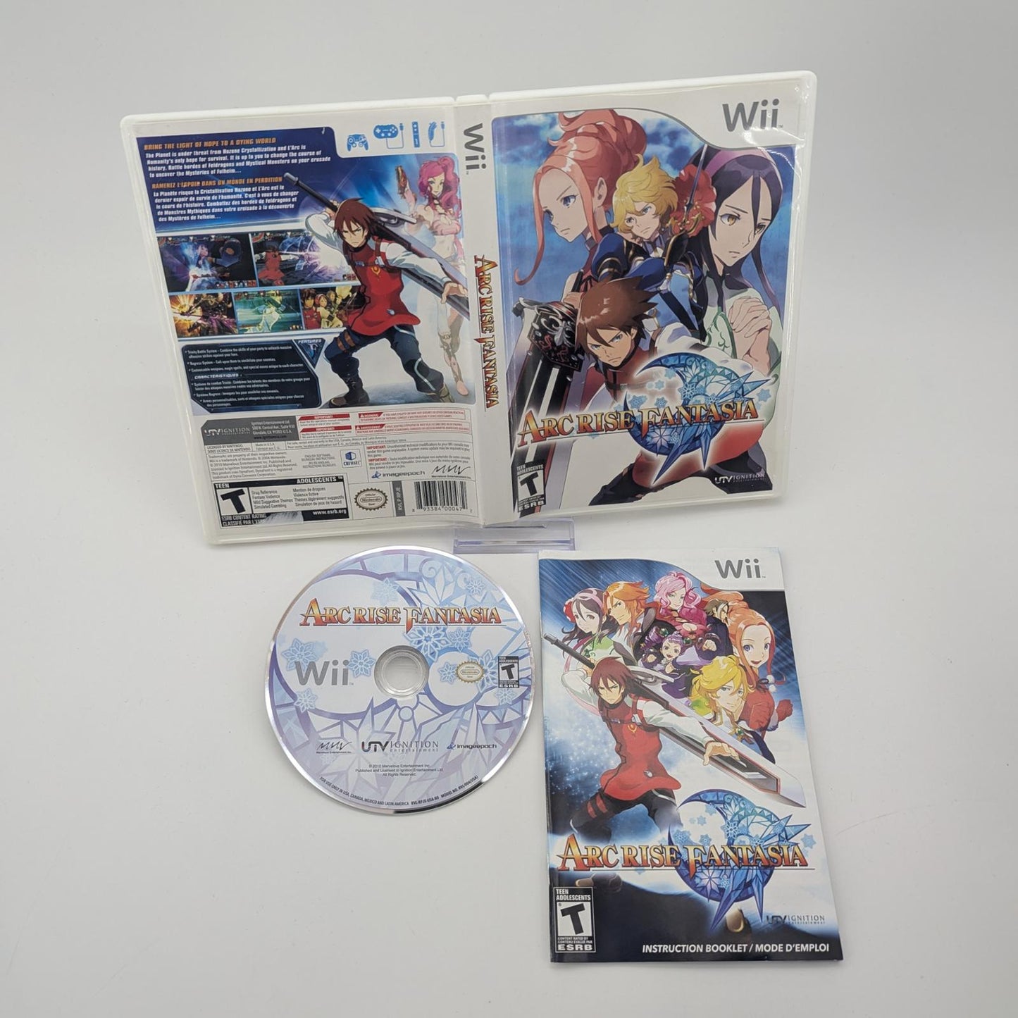 Arc Rise Fantasia - Nintendo Wii - Complete