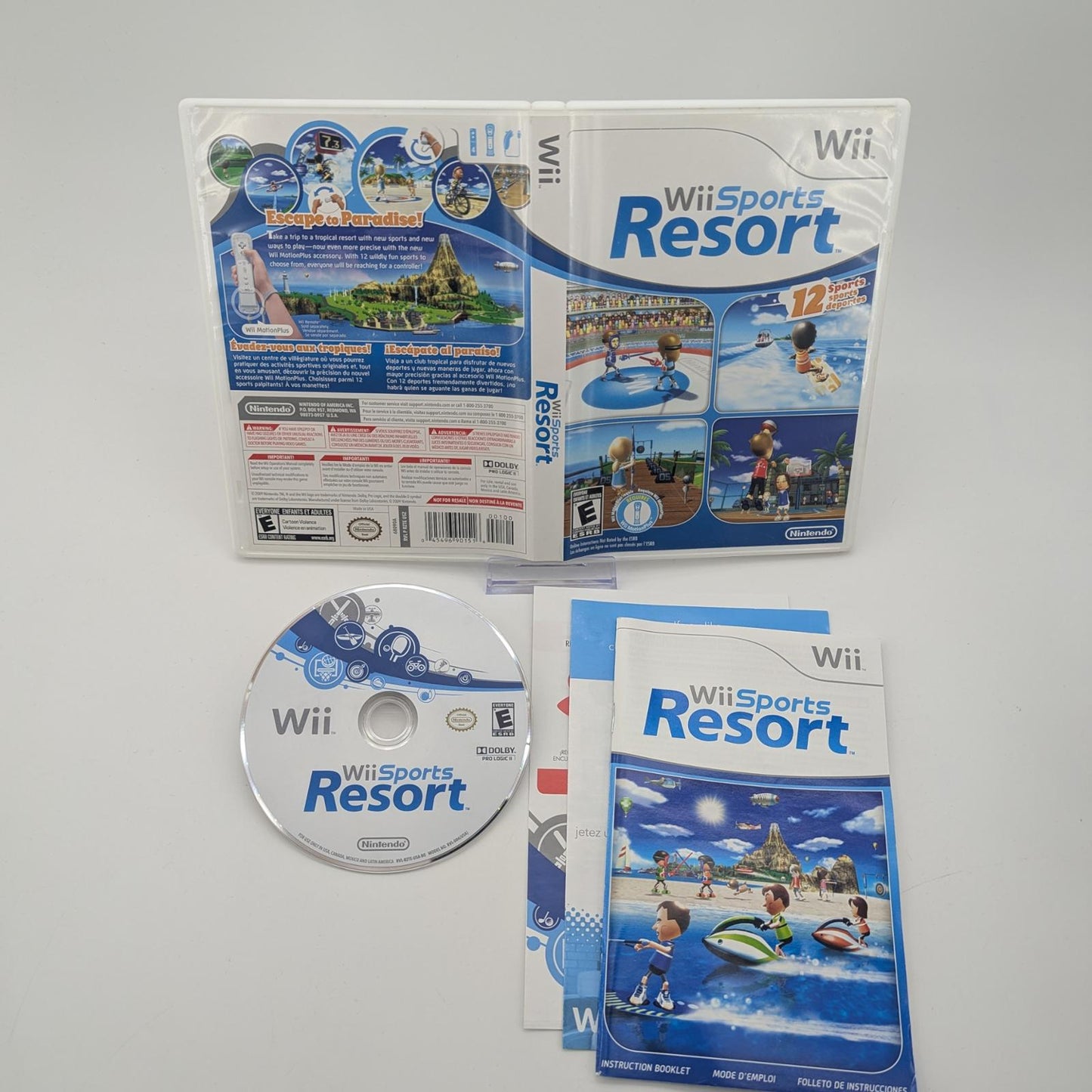 Wii Sports Resort - Nintendo Wii - Complete