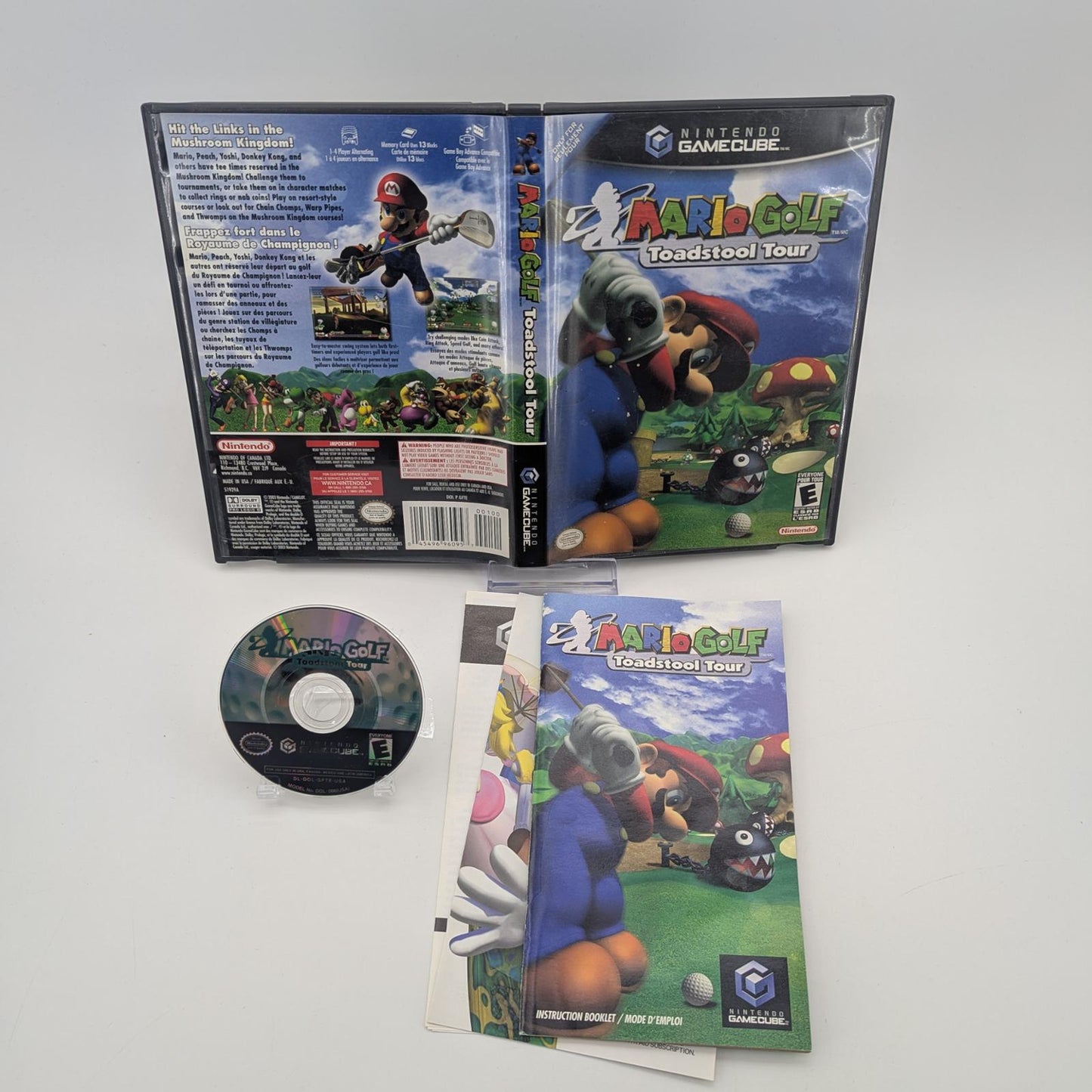Mario Golf Toadstool Tour - Nintendo Gamecube - Complete