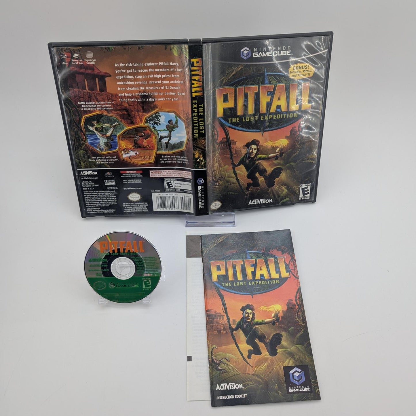Pitfall The Lost Expedition - Nintendo Gamecube - Complete