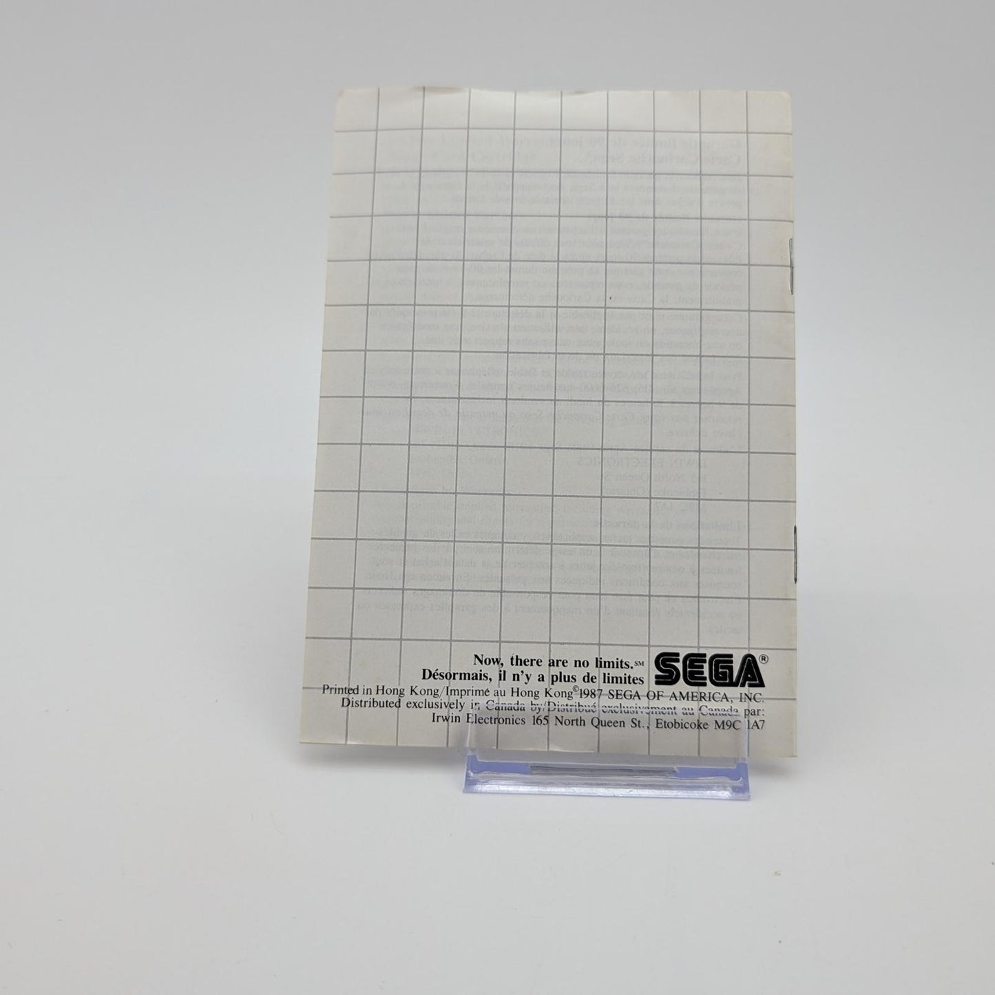 Hang-On and Safari Hunt - Sega Master System - Manual Only