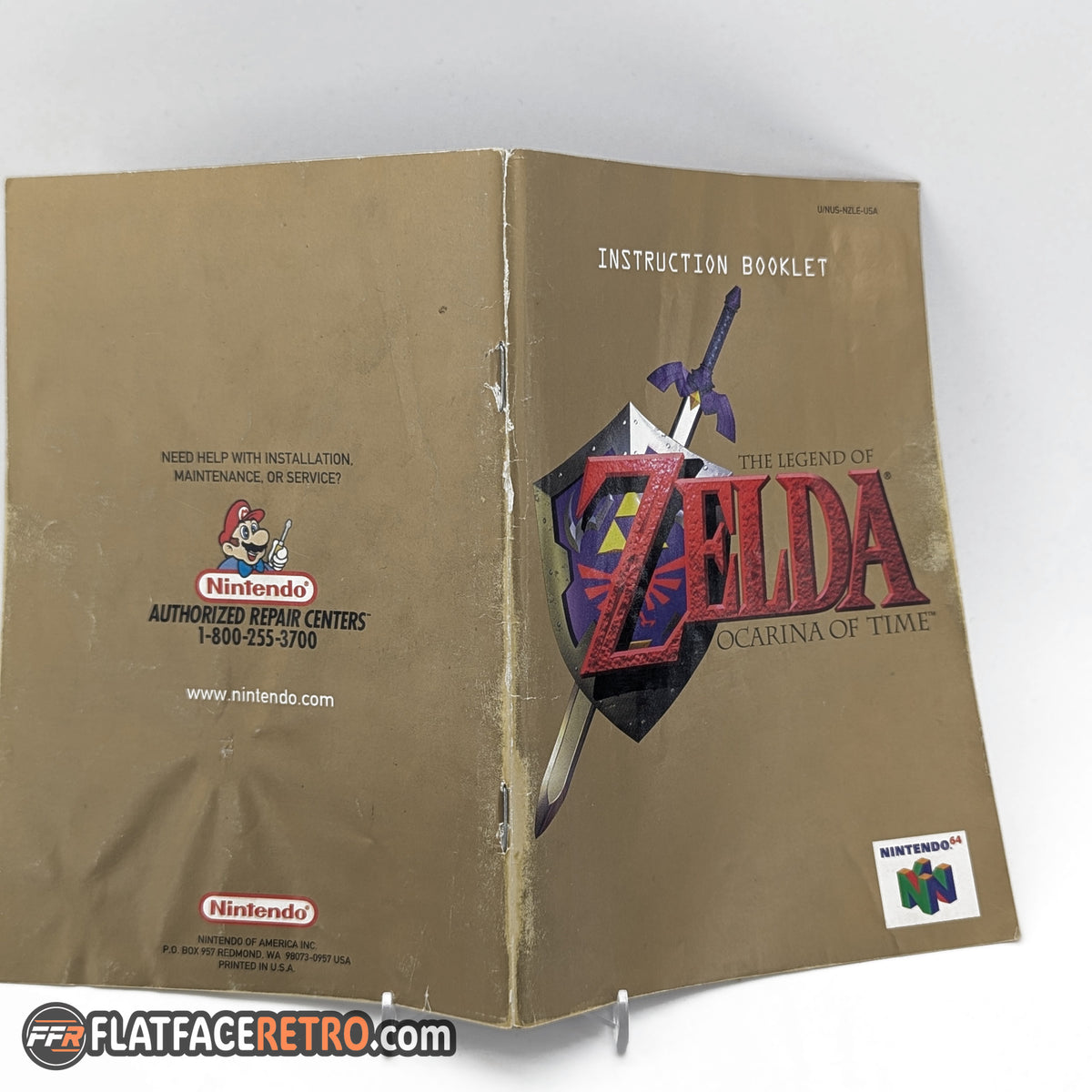 Zelda Ocarina of Time - Nintendo 64 - Manual Only
