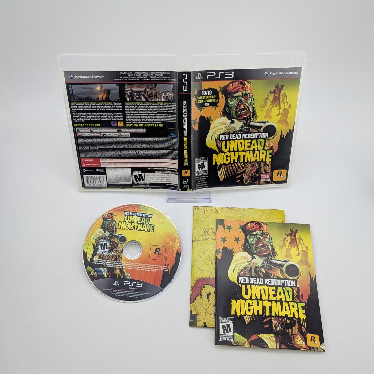 Red Dead Redemption Undead Nightmare - Sony PlayStation 3 - Complete