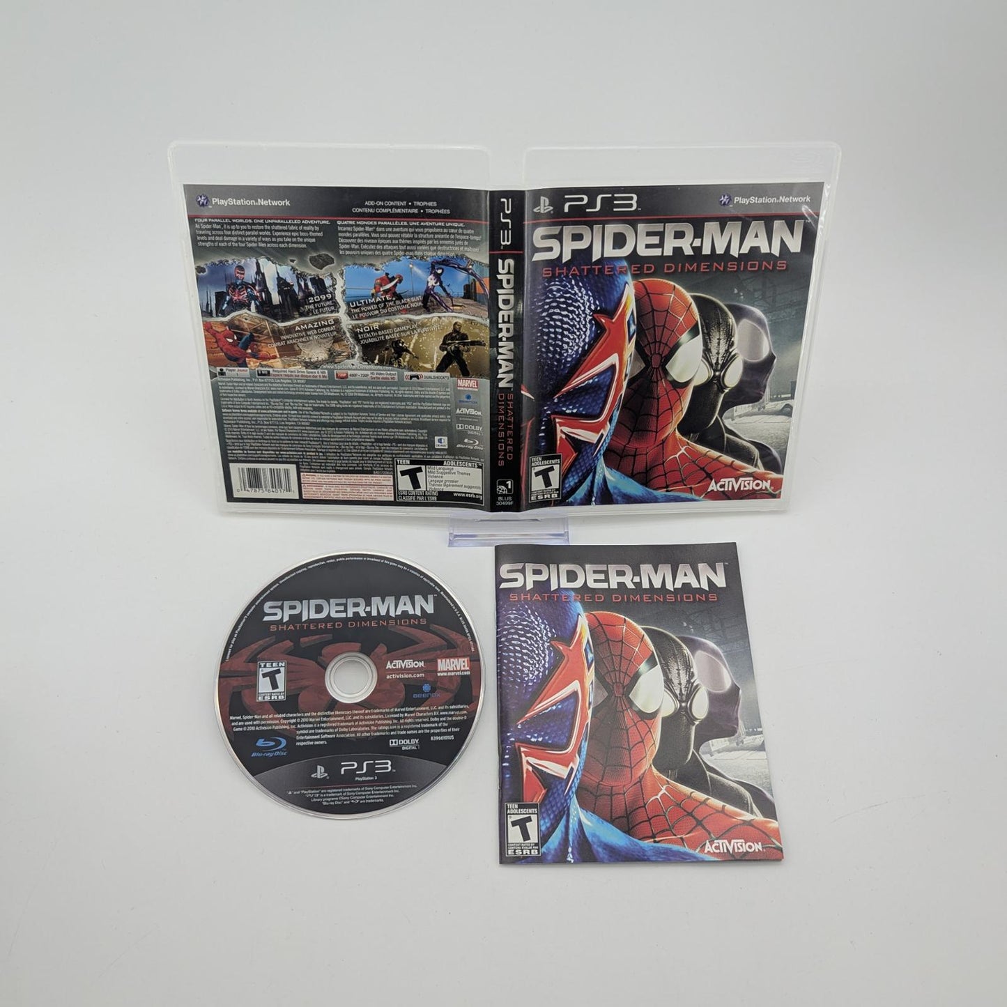 Spiderman: Shattered Dimensions - Sony PlayStation 3 - Complete