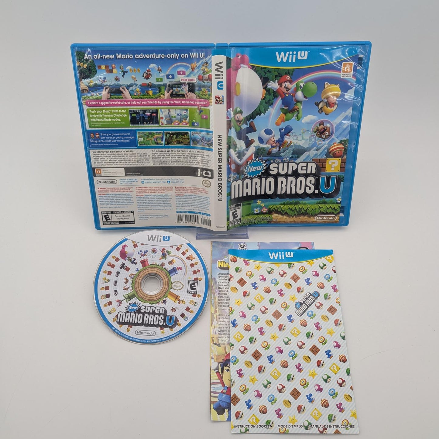 New Super Mario Bros. U - Nintendo Wii U - Complete