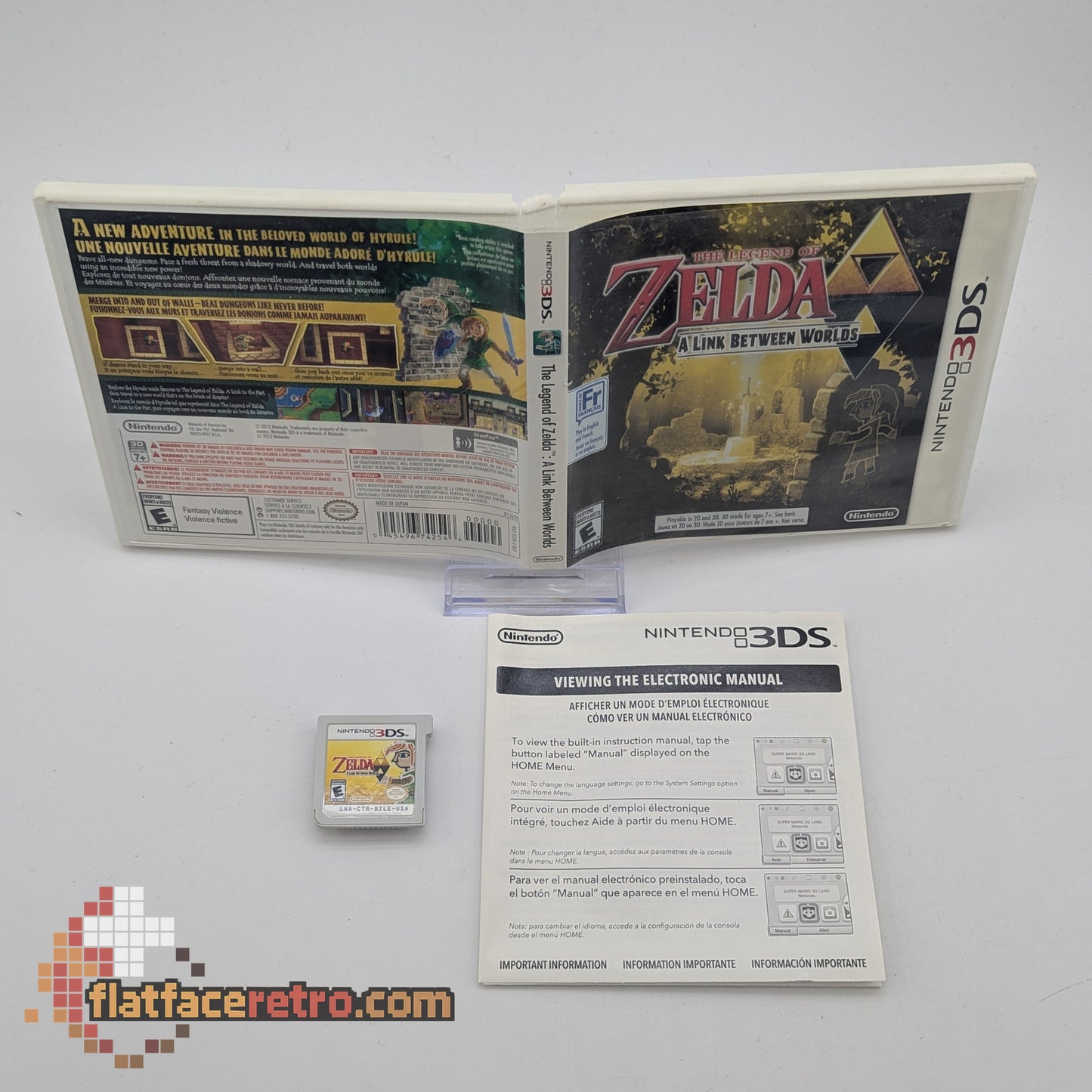 Zelda A Link Between Worlds - Nintendo 3DS - Complete