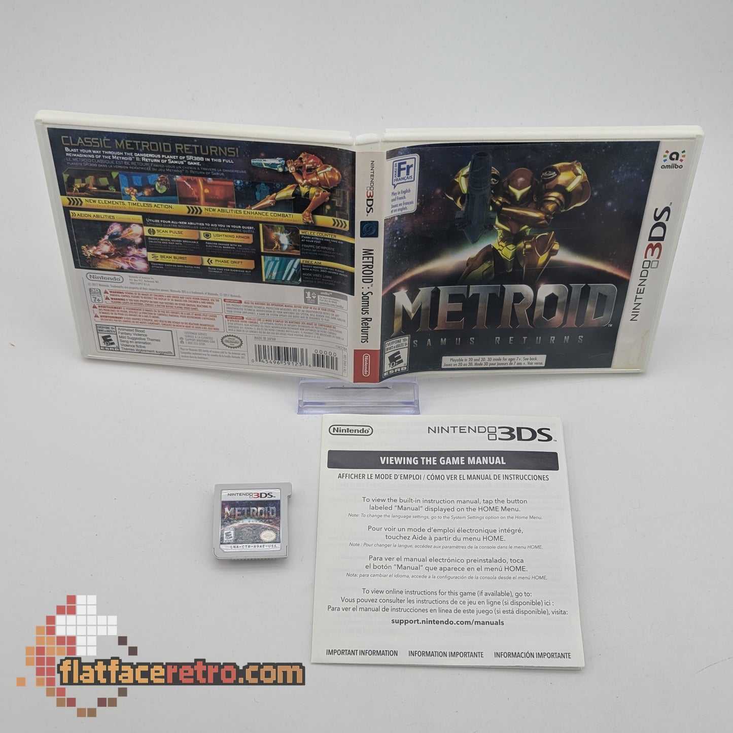 Metroid Samus Returns - Nintendo 3DS - Complete