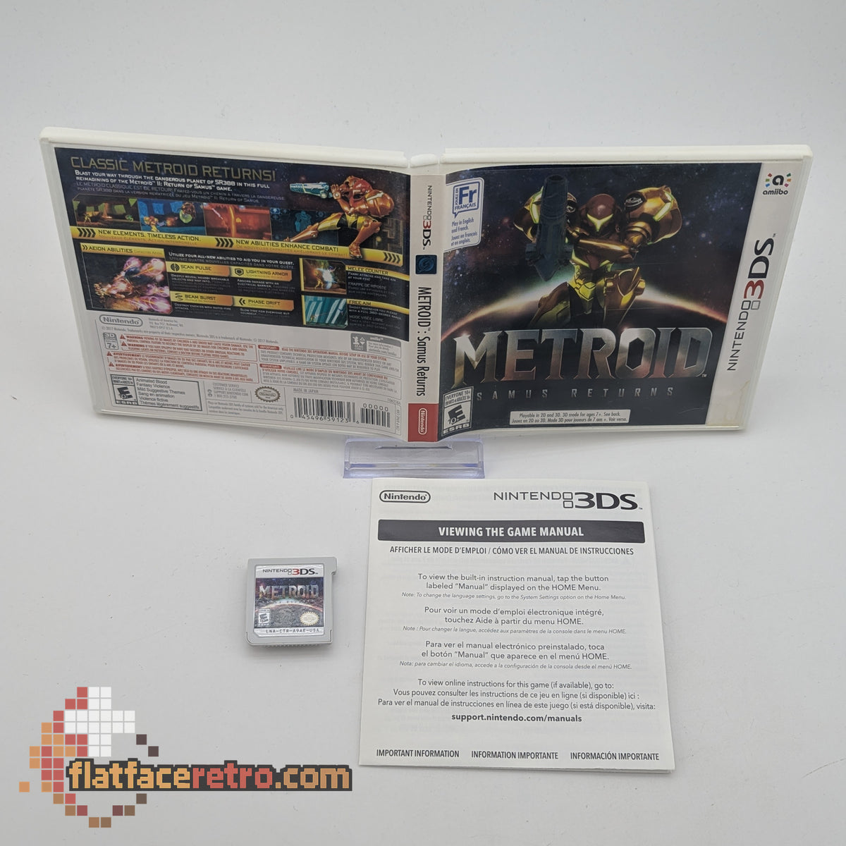 Metroid Samus Returns - Nintendo 3DS - Complete