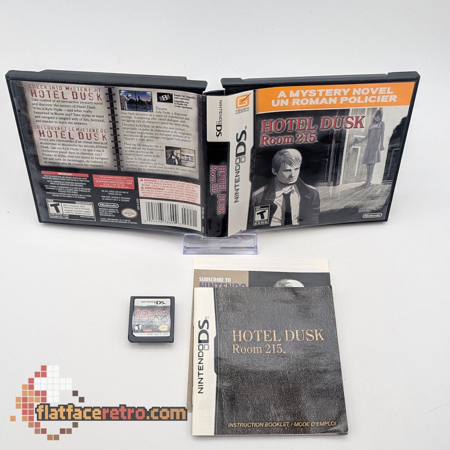 Hotel Dusk Room 215 - Nintendo DS - Complete