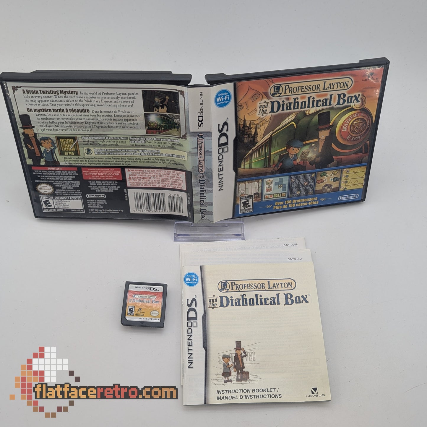 Professor Layton and The Diabolical Box - Nintendo DS - Complete