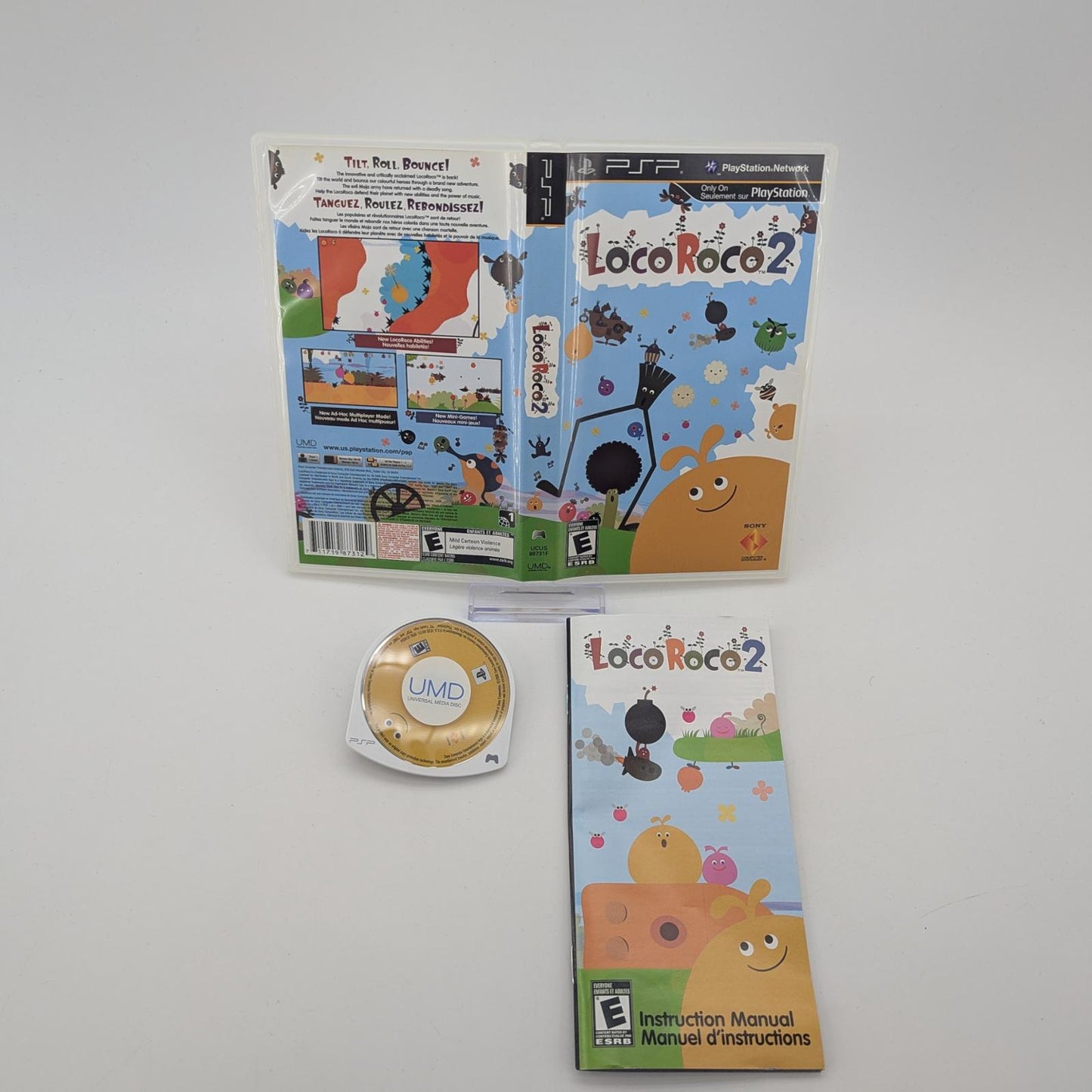 LocoRoco 2 - Sony PSP - Complete