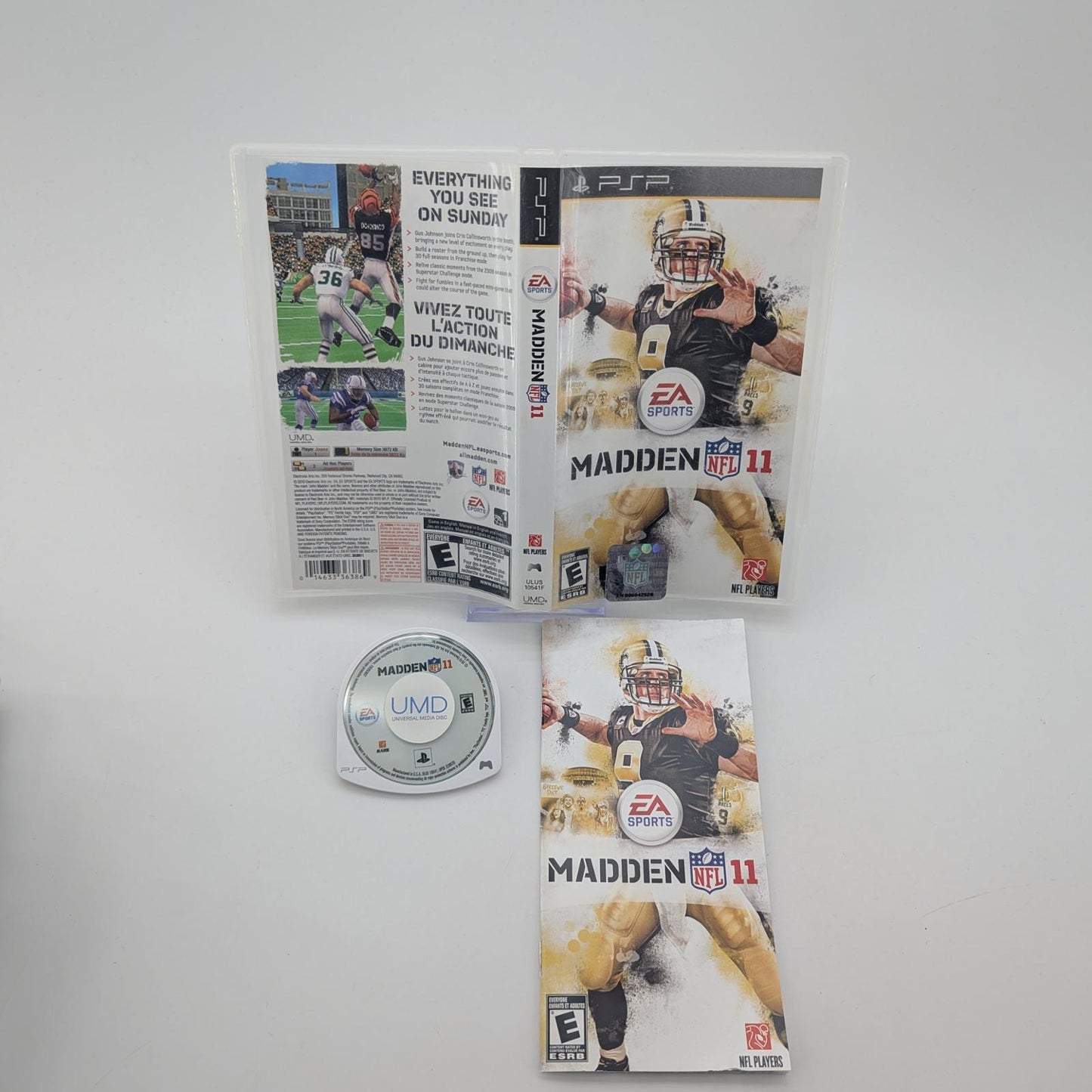 Madden NFL 11 - Sony PSP - Complete