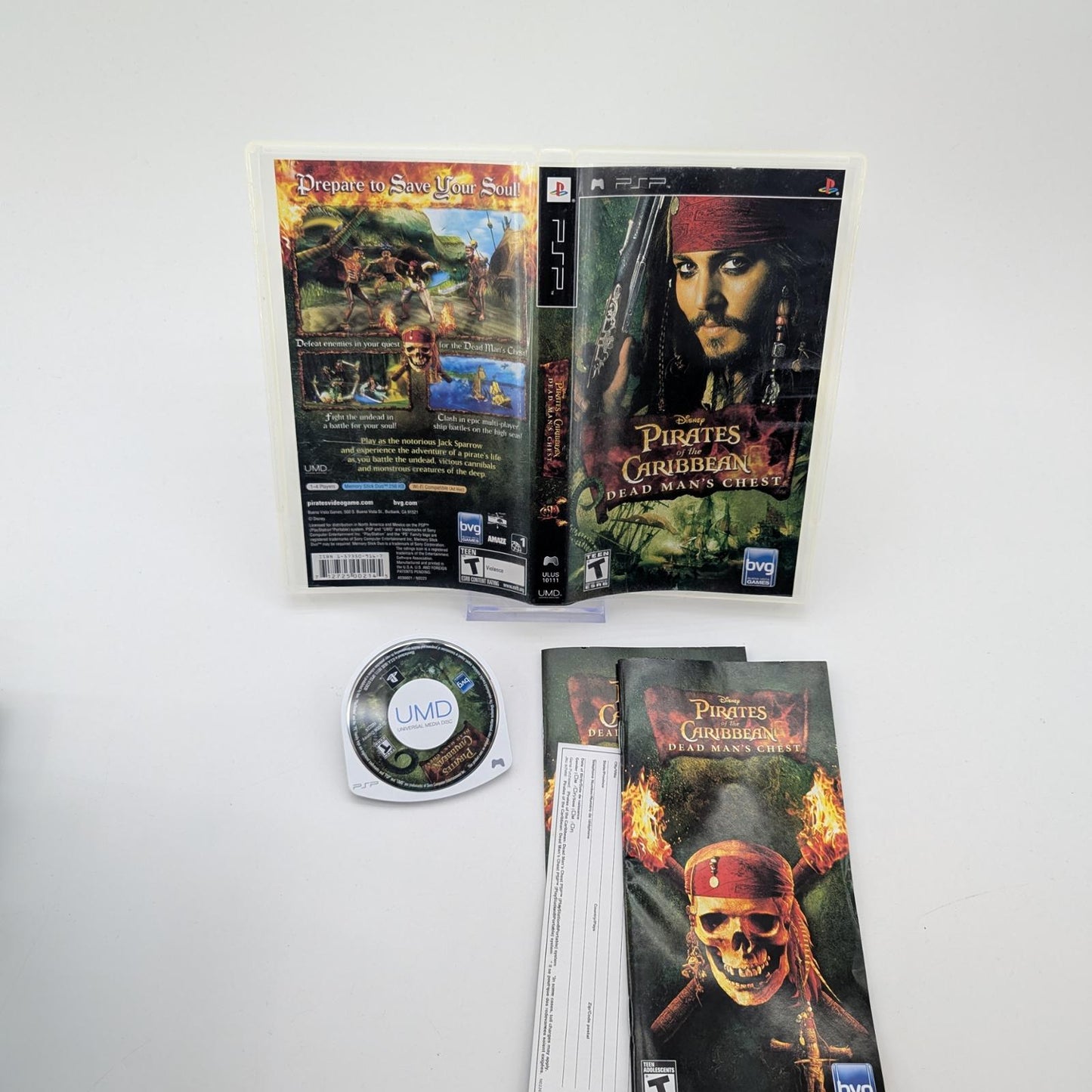 Pirates of the Caribbean Dead Man's Chest - Sony PSP - Complete