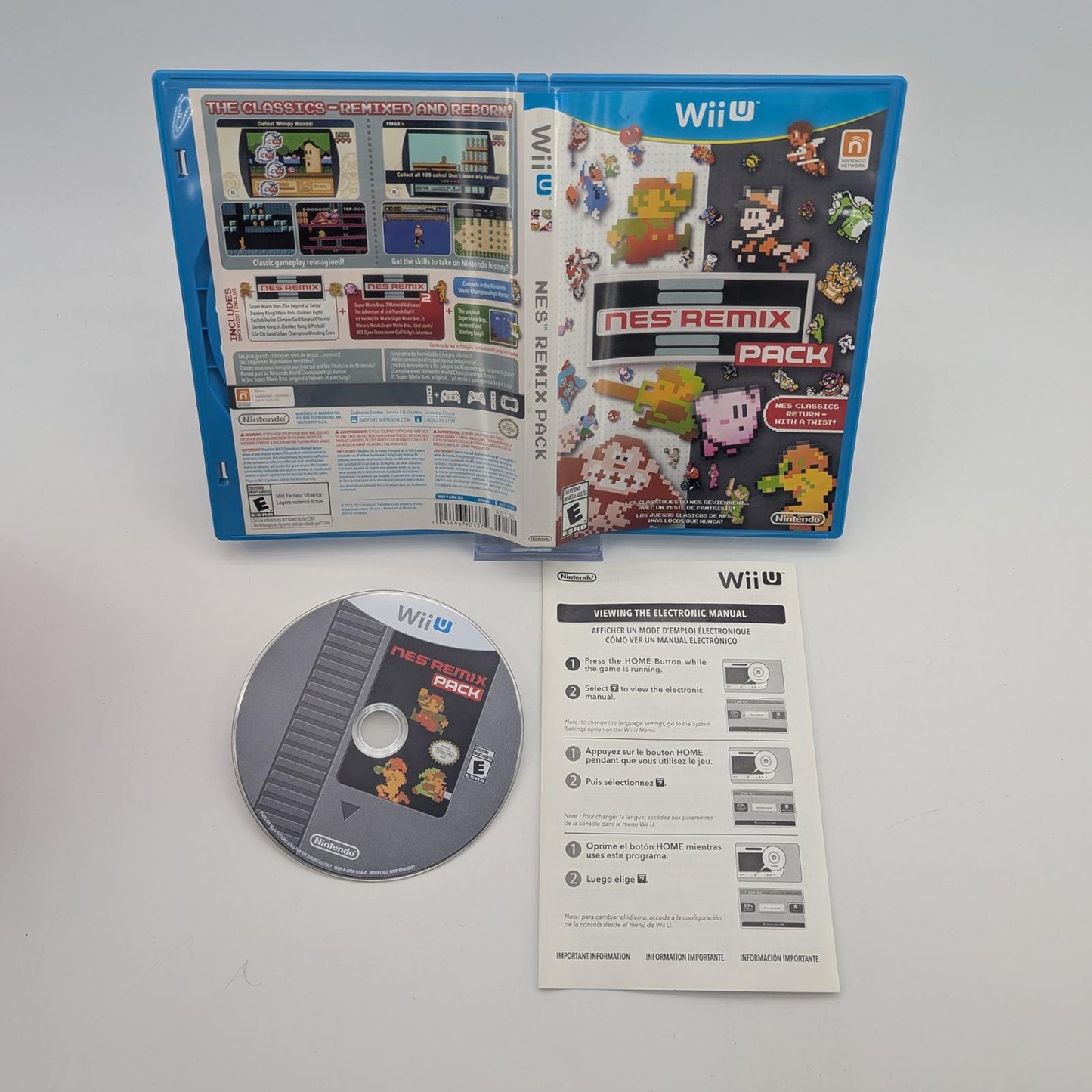 NES Remix Pack - Nintendo Wii U - Complete