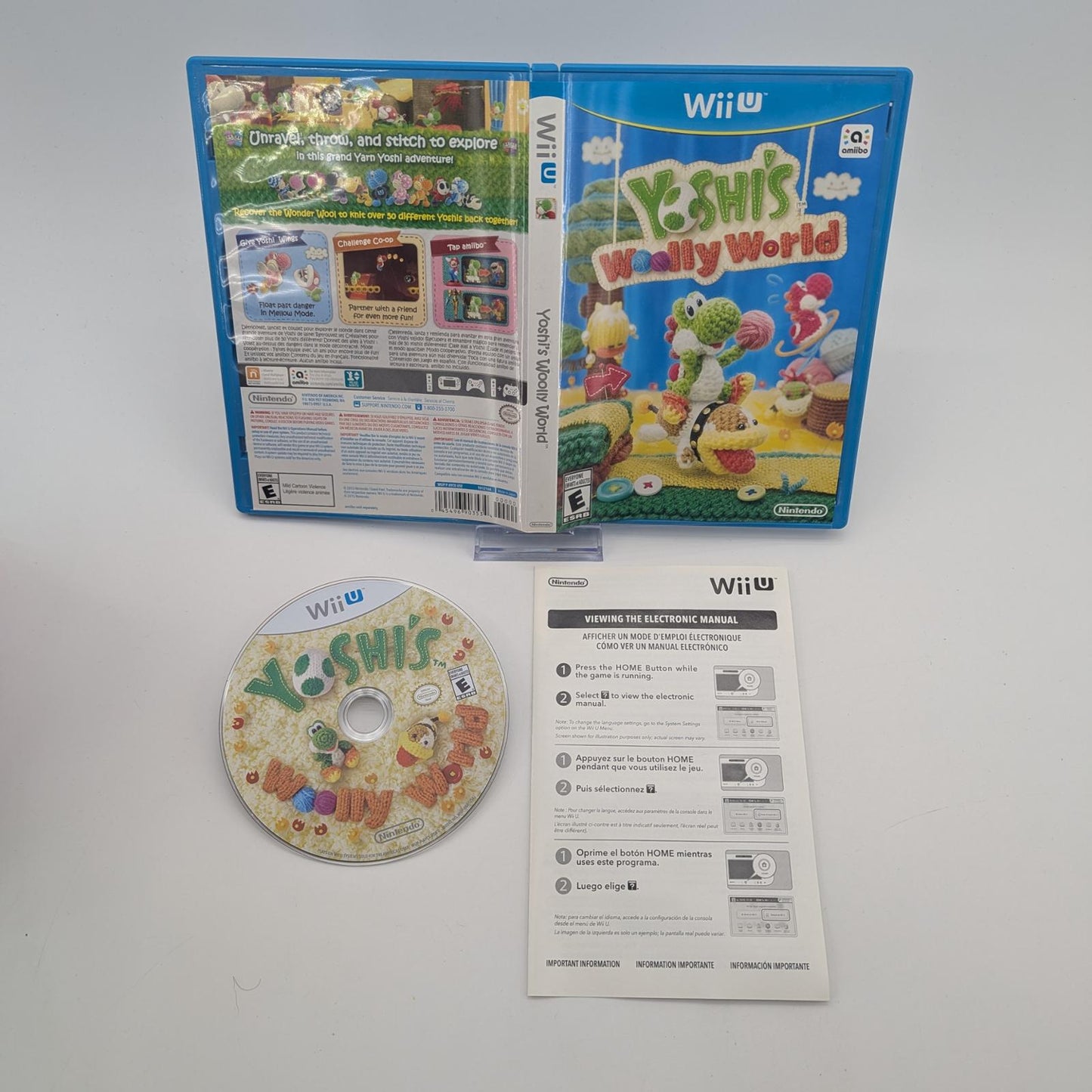Yoshi's Woolly World - Nintendo Wii U - Complete