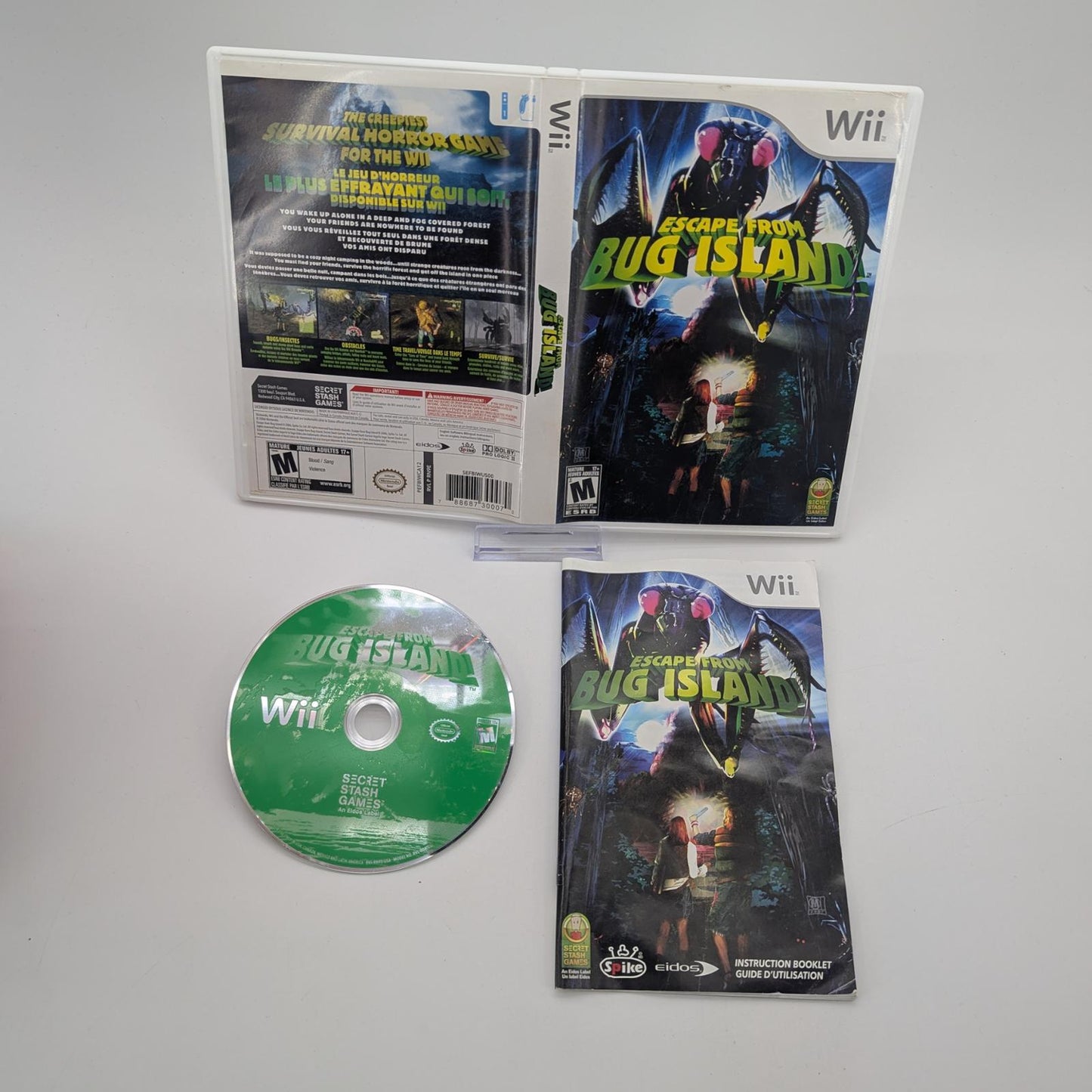 Escape From Bug Island - Nintendo Wii - Complete