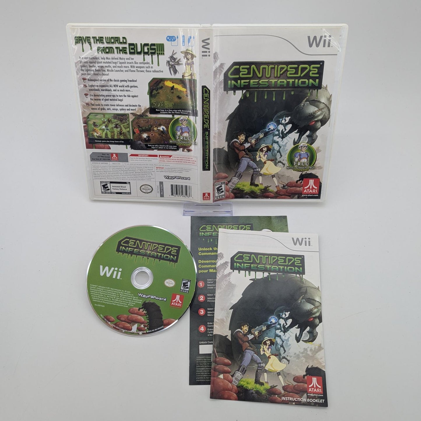 Centipede: Infestation - Nintendo Wii - Complete