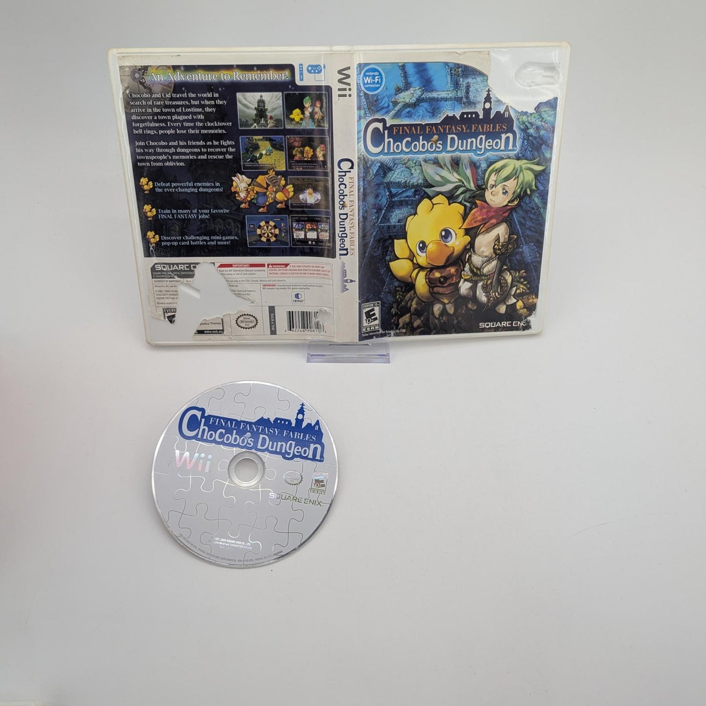 Final Fantasy Fables Chocobo's Dungeon - Nintendo Wii - Game and Box Only