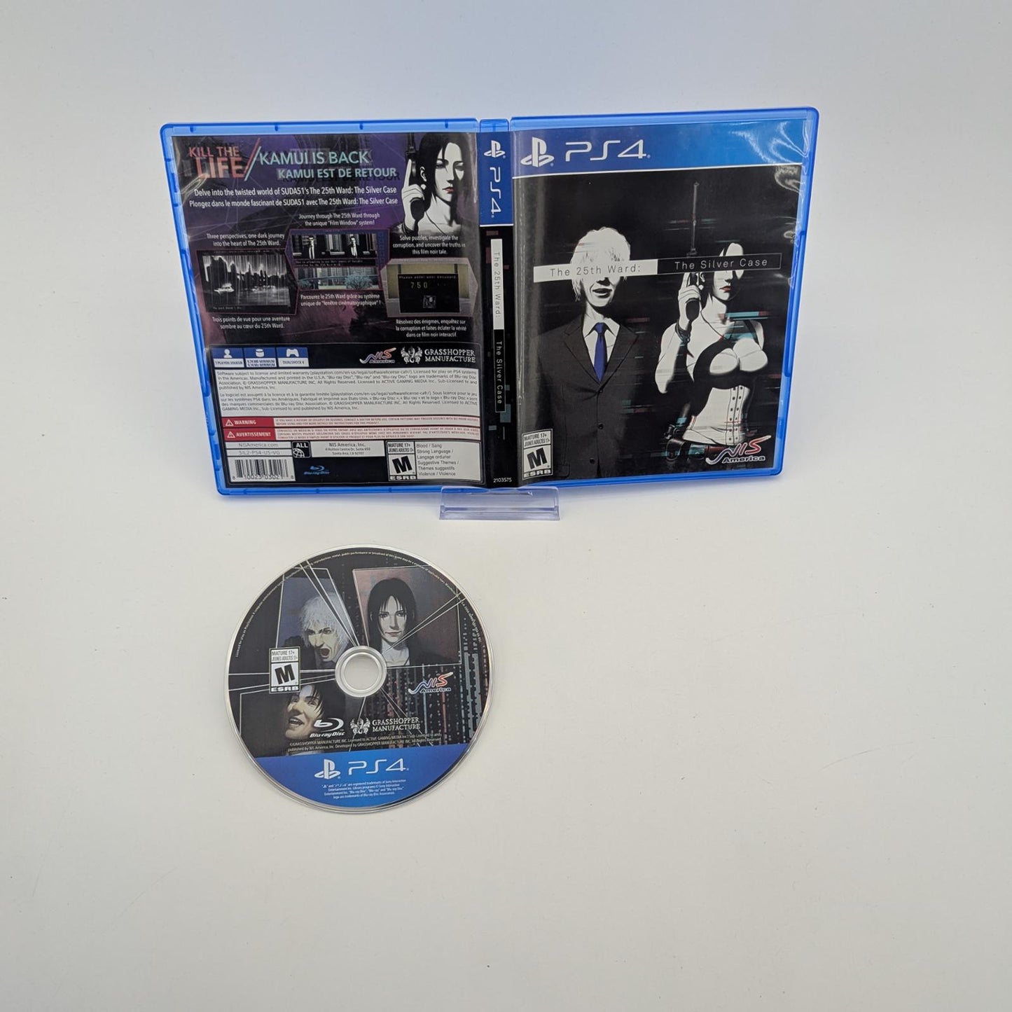 25th Ward: Silver Case - Sony PlayStation 4 - Game and Box Only
