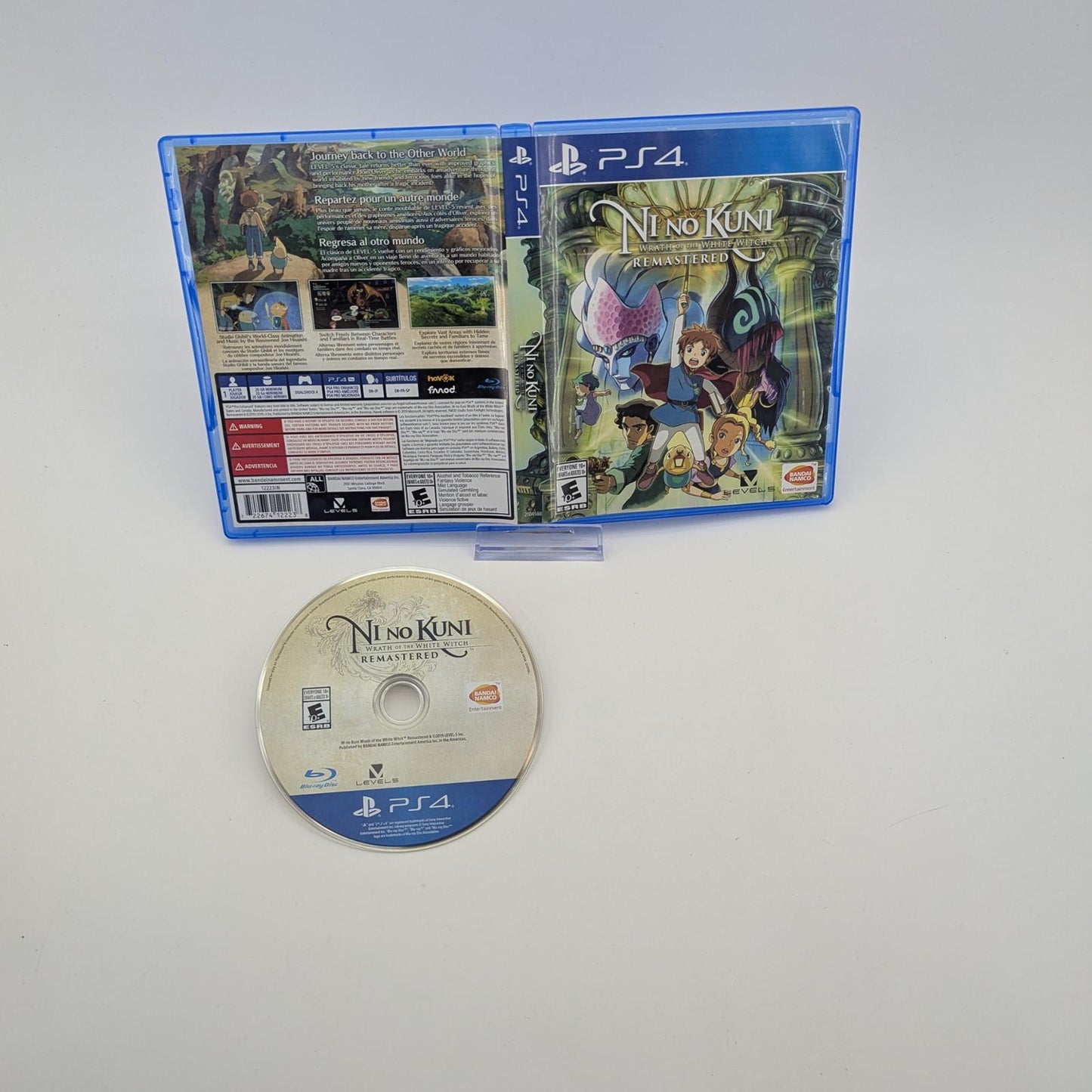 Ni no Kuni: Wrath of the White Witch Remastered - Sony PlayStation 4 - Game and Box Only