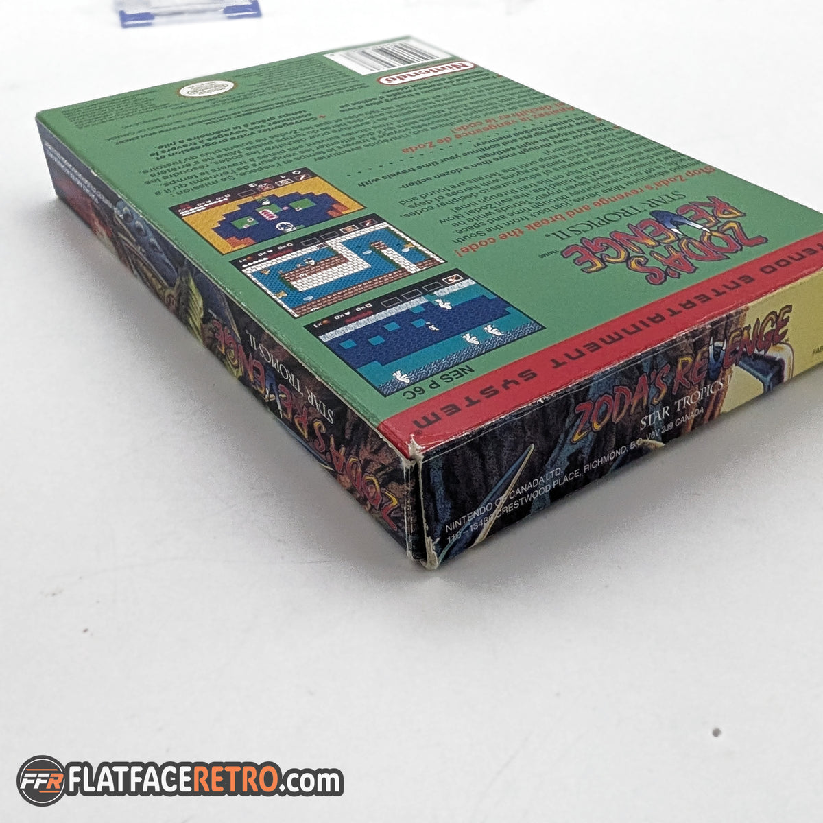 Star Tropics II: Zoda's Revenge - Nintendo NES - Game and Cardboard Box Only
