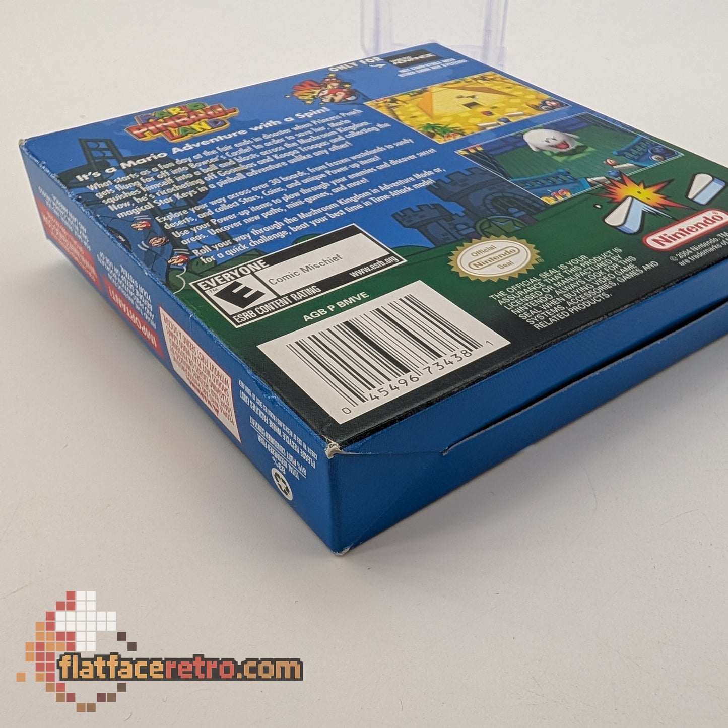 Mario Pinball Land - Nintendo Game Boy Advance - Game and Box Only