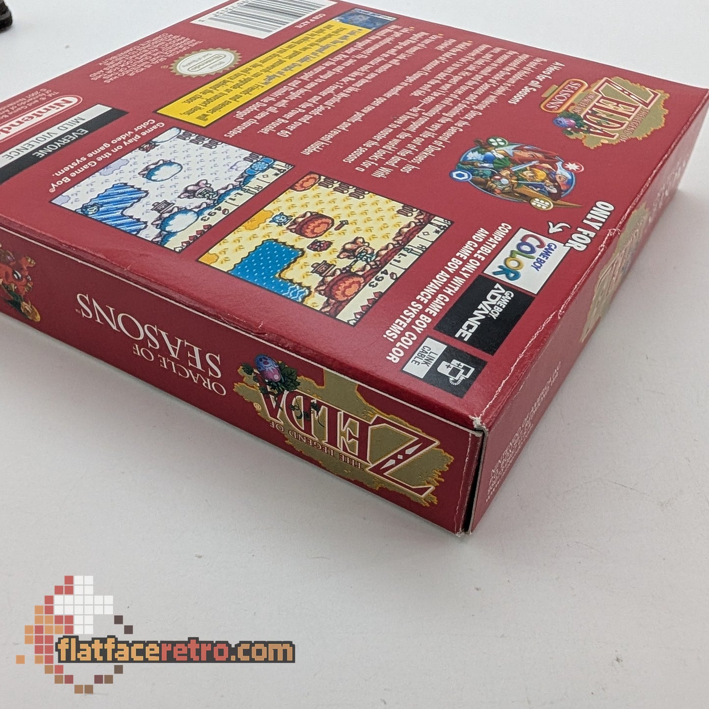 Zelda Oracle of Seasons - Nintendo Game Boy Color - Complete