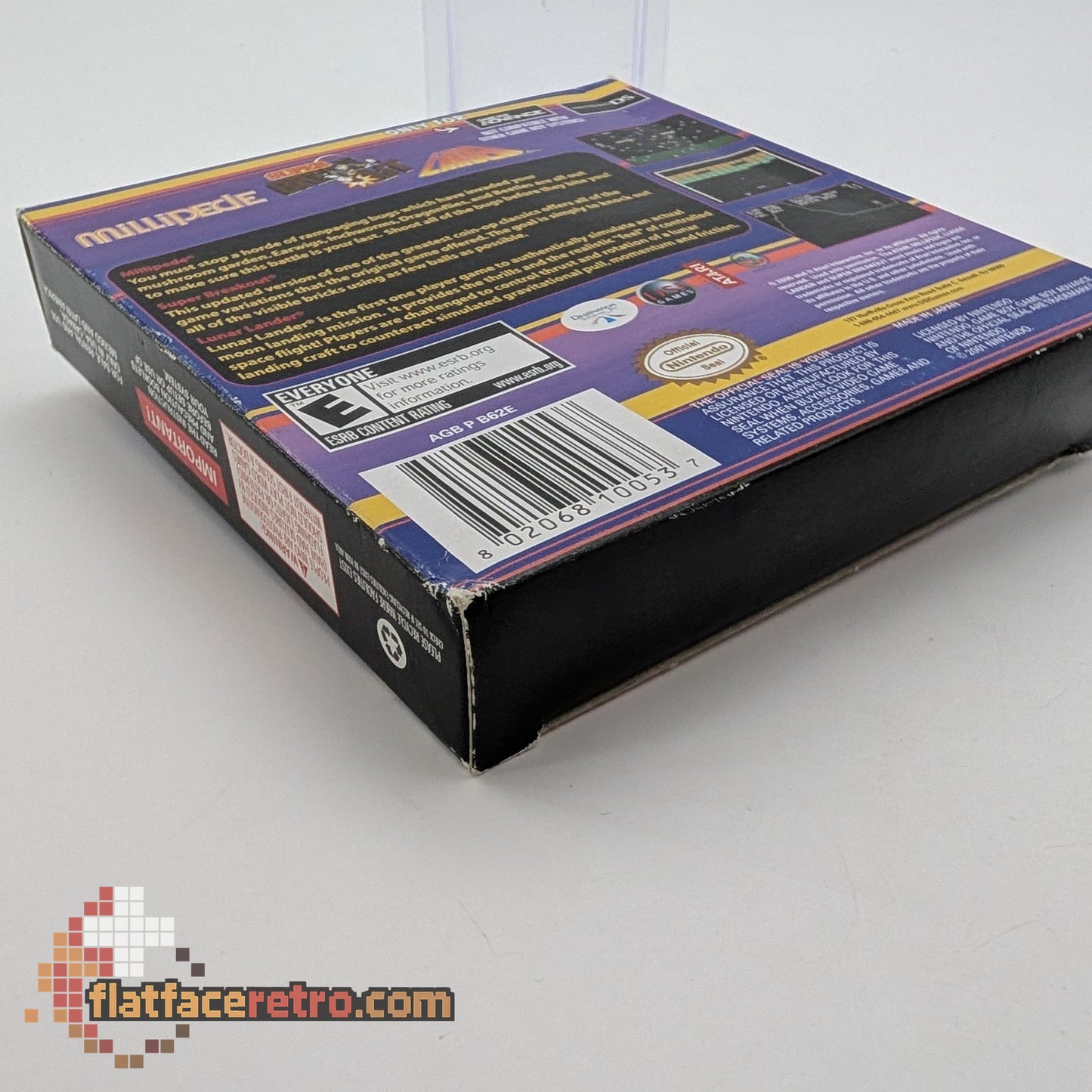 Millipede / Super Breakout / Lunar Lander - Nintendo Game Boy Advance - Complete