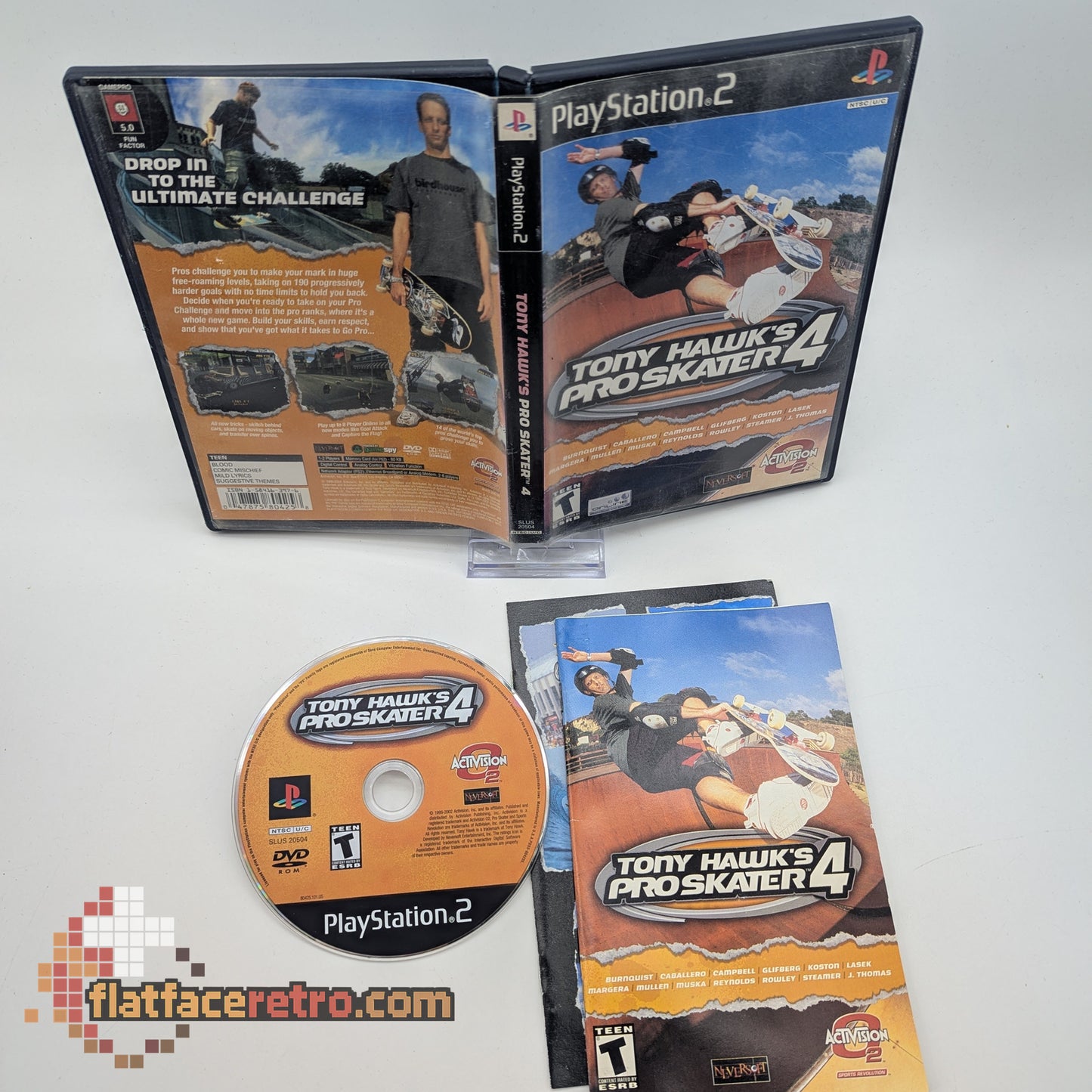 Tony Hawk 4 - Sony PlayStation 2 - Complete