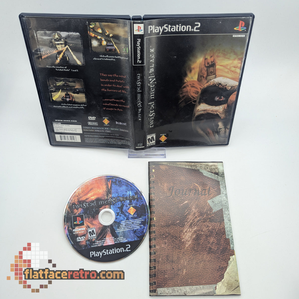 Twisted Metal Black - Sony PlayStation 2 - Complete