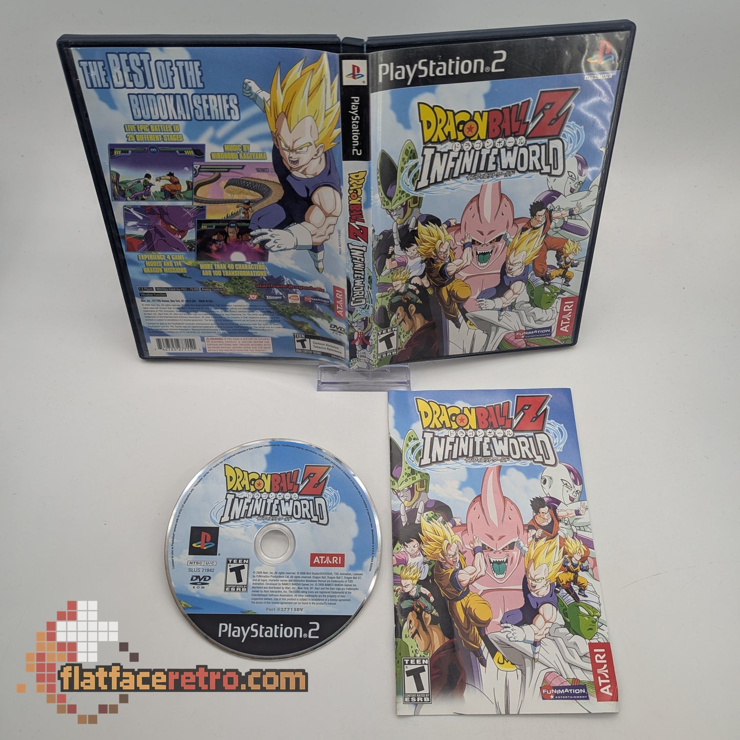 Dragon Ball Z Infinite World - Sony PlayStation 2 - Complete