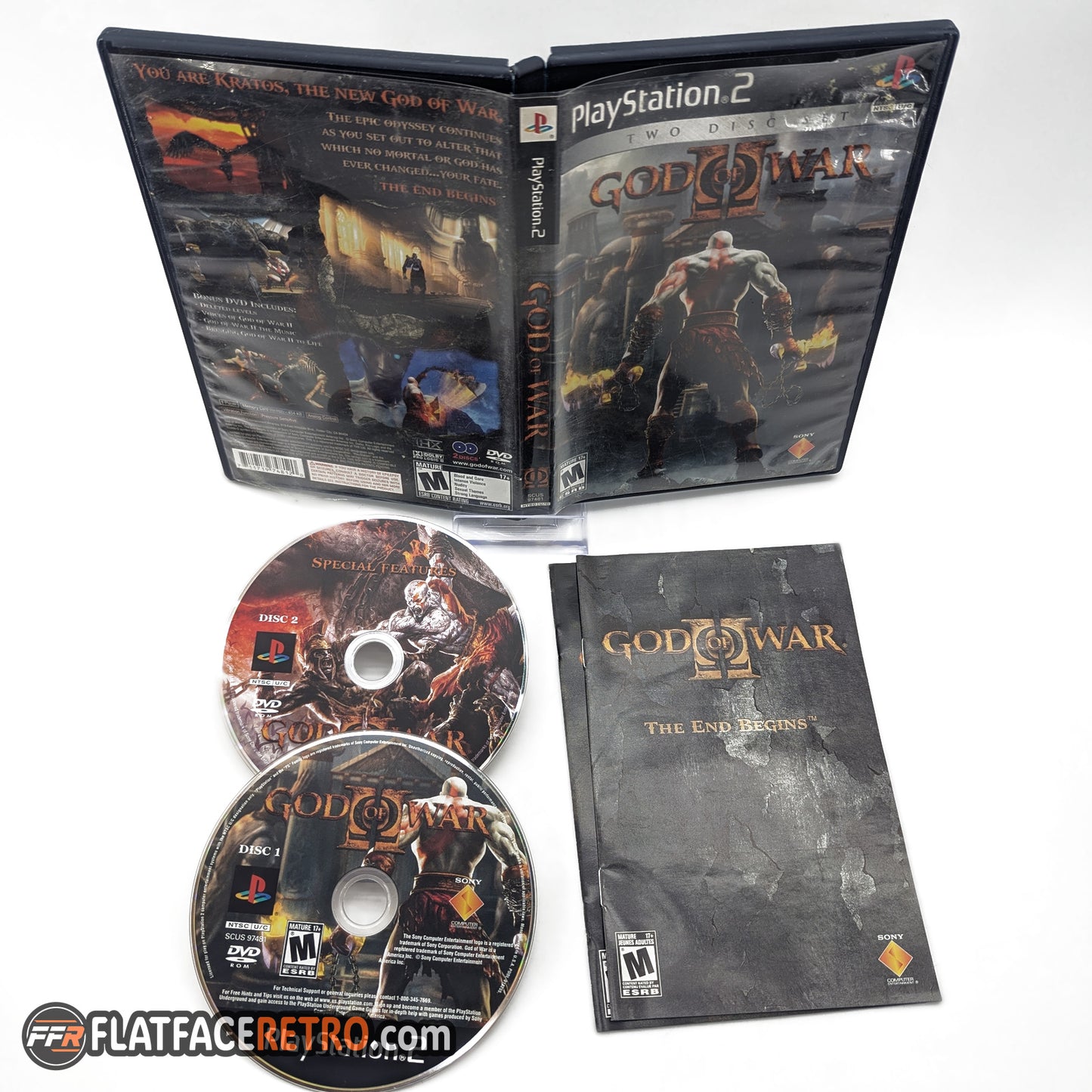 God of War 2 - Sony PlayStation 2 - Complete