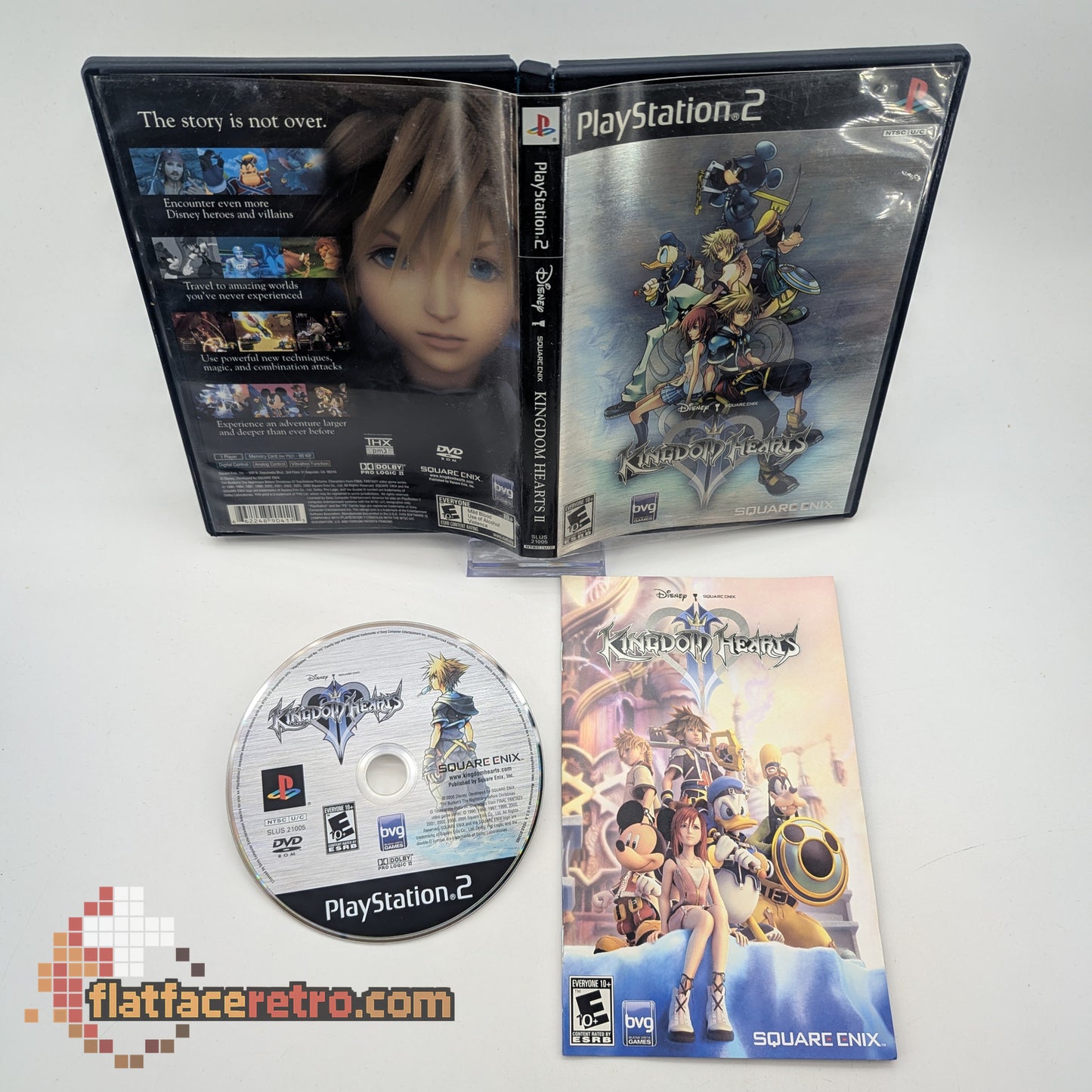 Kingdom Hearts 2 - Sony PlayStation 2 - Complete