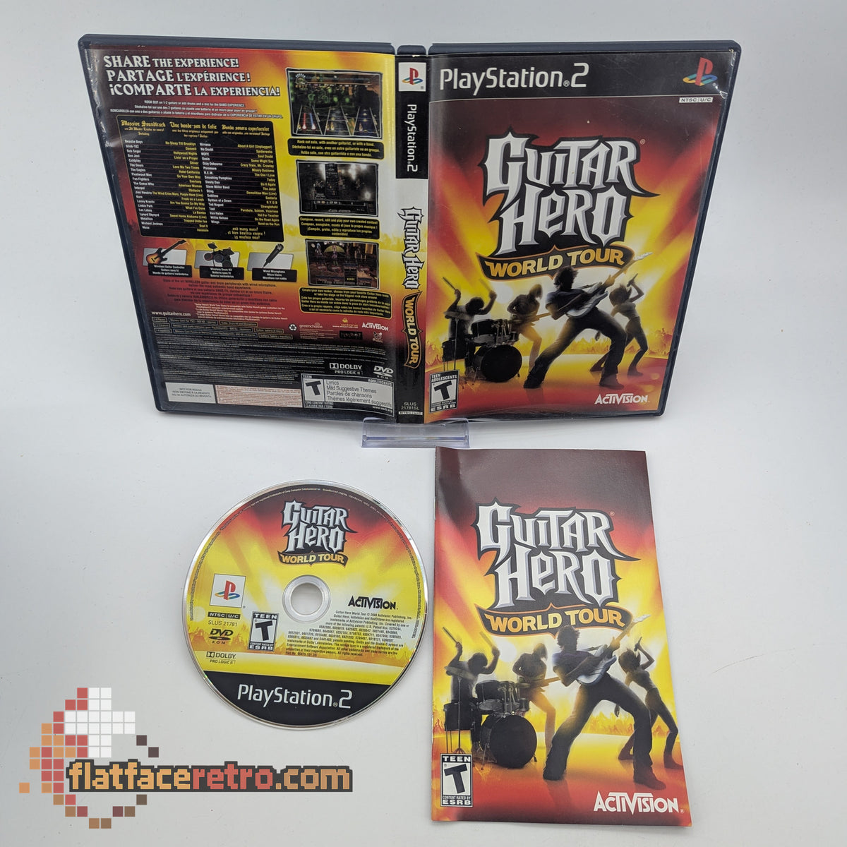 Guitar Hero World Tour - Sony PlayStation 2 - Complete