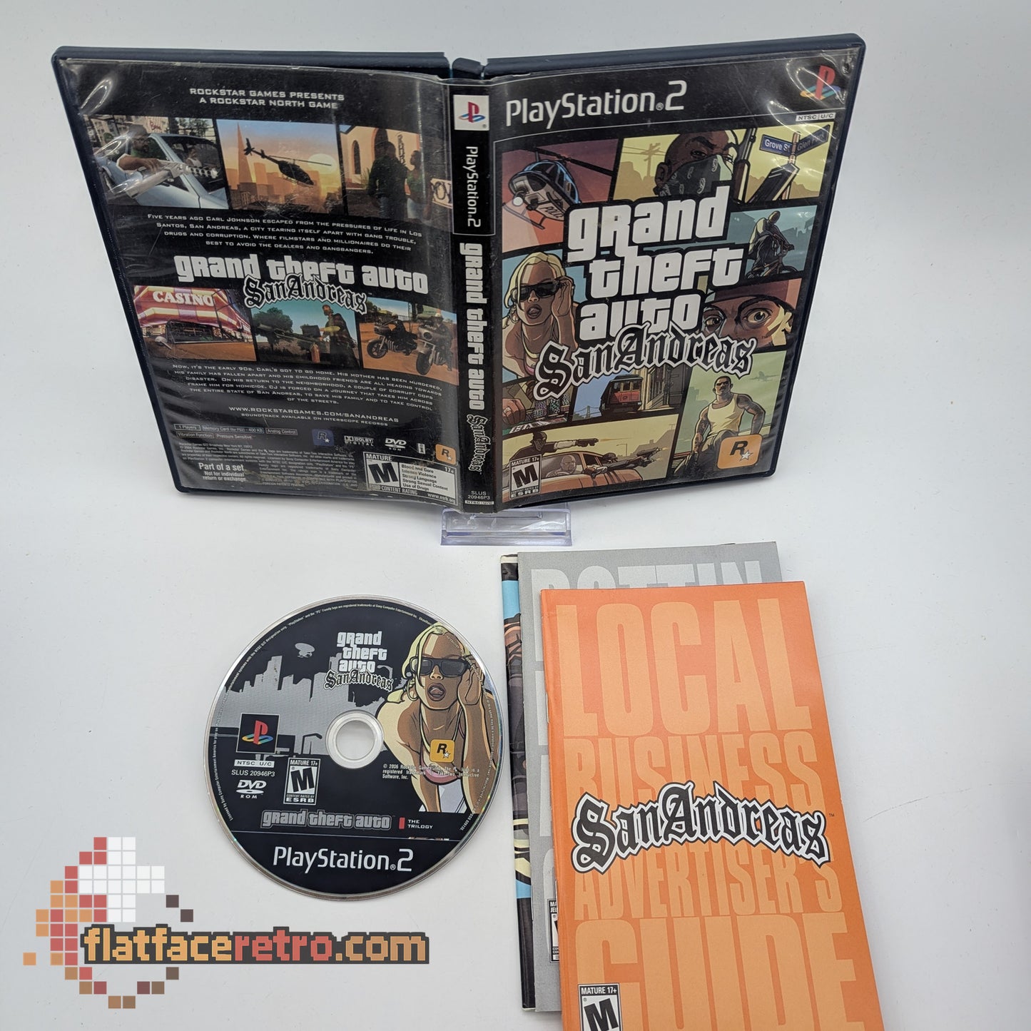 Grand Theft Auto San Andreas - Sony PlayStation 2 - Complete