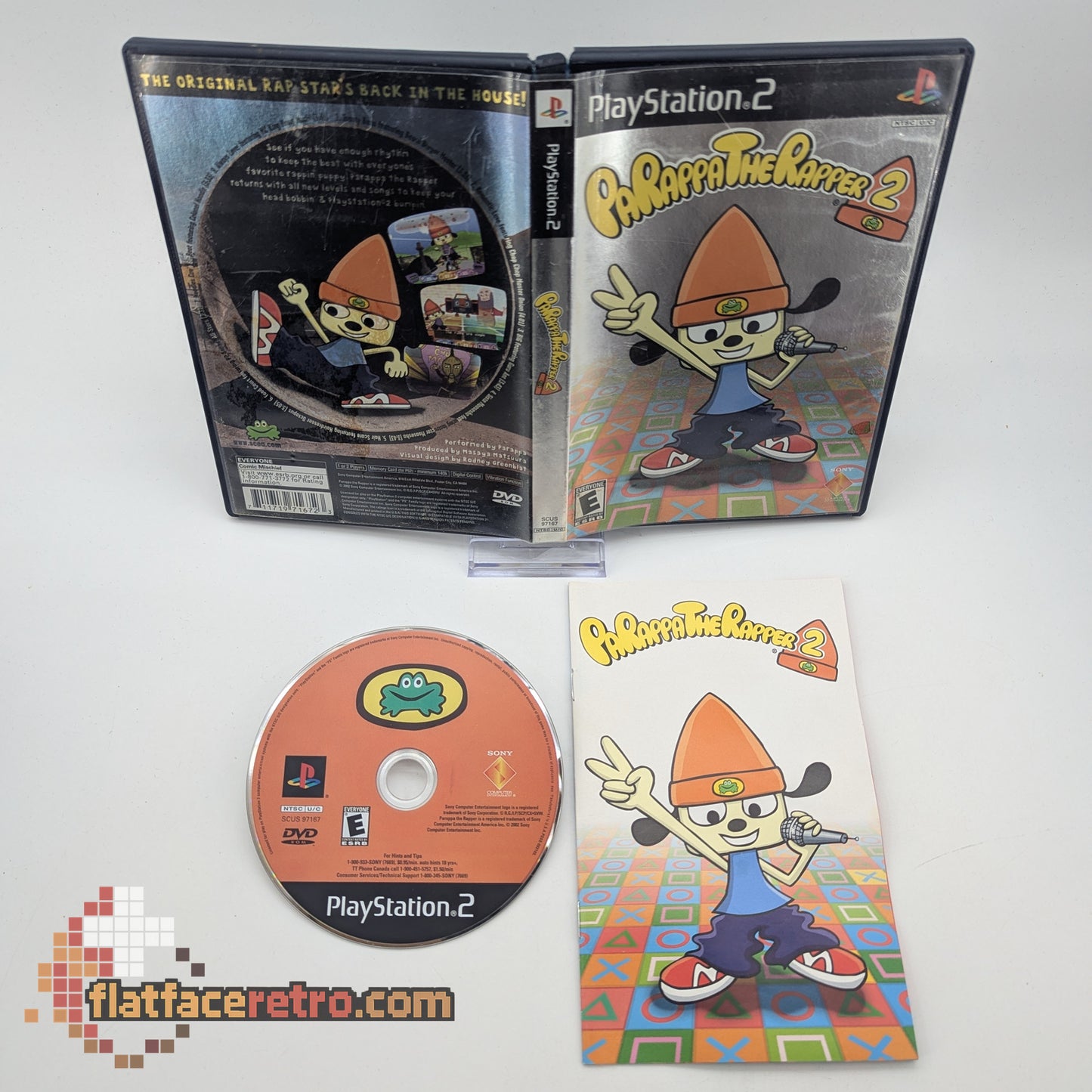 PaRappa the Rapper 2 - Sony PlayStation 2 - Complete