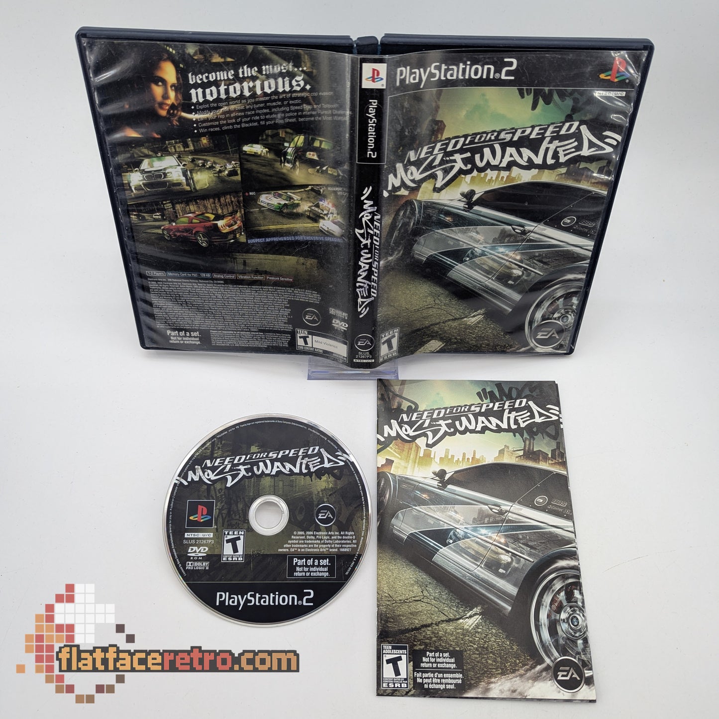 Need for Speed Most Wanted - Sony PlayStation 2 - Complete