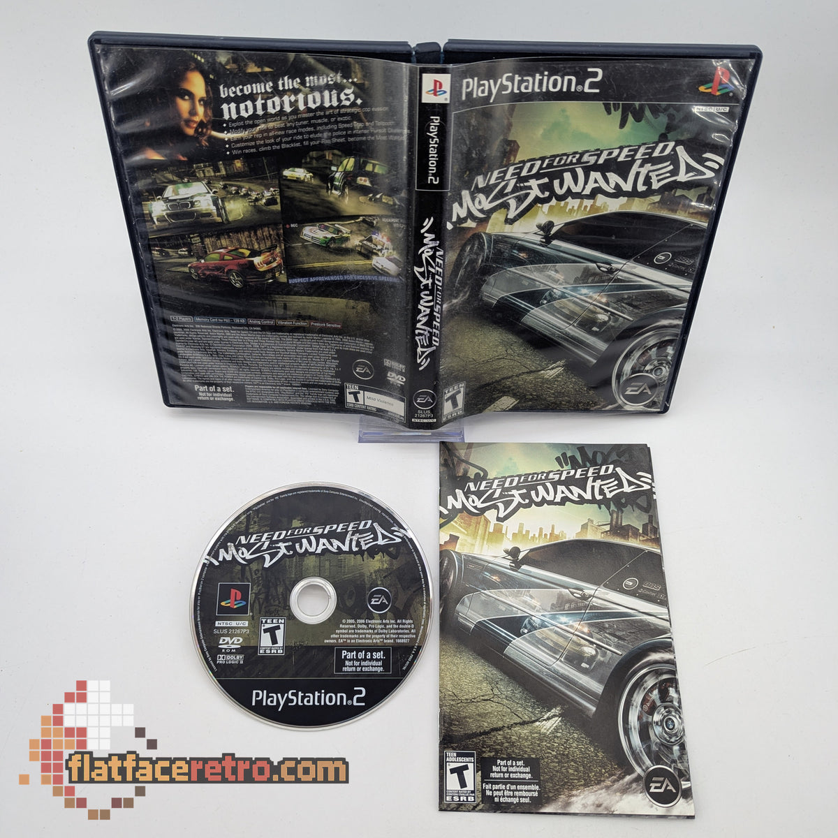 Need for Speed Most Wanted - Sony PlayStation 2 - Complete