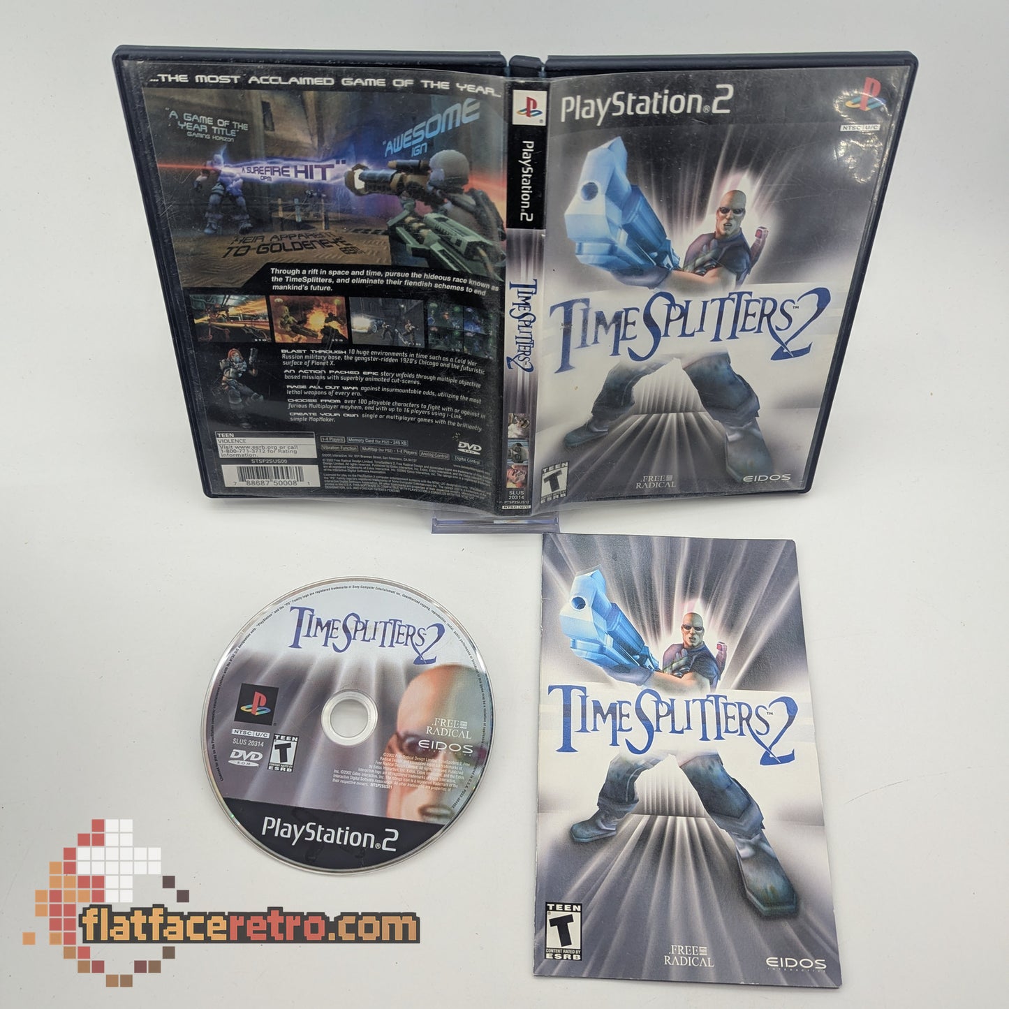 Time Splitters 2 - Sony PlayStation 2 - Complete